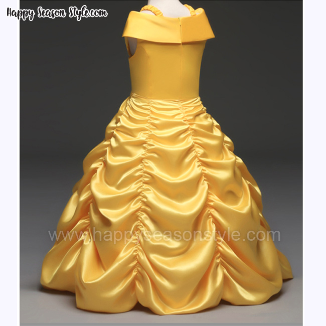 ชุดแฟนซีเด็ก ชุดเจ้าหญิงเบลล์เด็ก จาก บิวตี้แอนด์เดอะบีส beauty and the beast