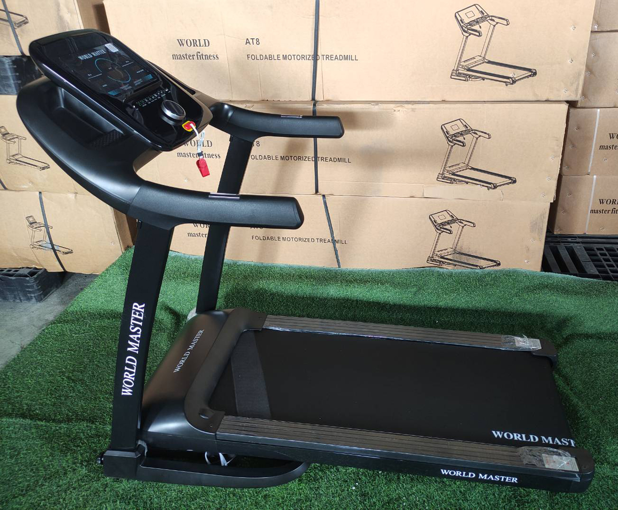 ลู่วิ่งไฟฟ้า ยี่ห้อ WORLD MASTER รุ่น์NEW AT3มอเตอร์3.5แรงม้า