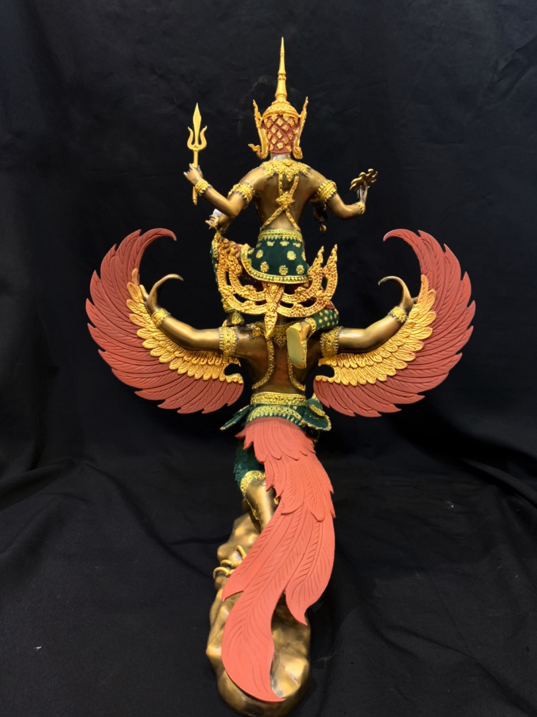 พระนารายณ์ทรงครุฑ หน้าตัก 9 นิ้ว