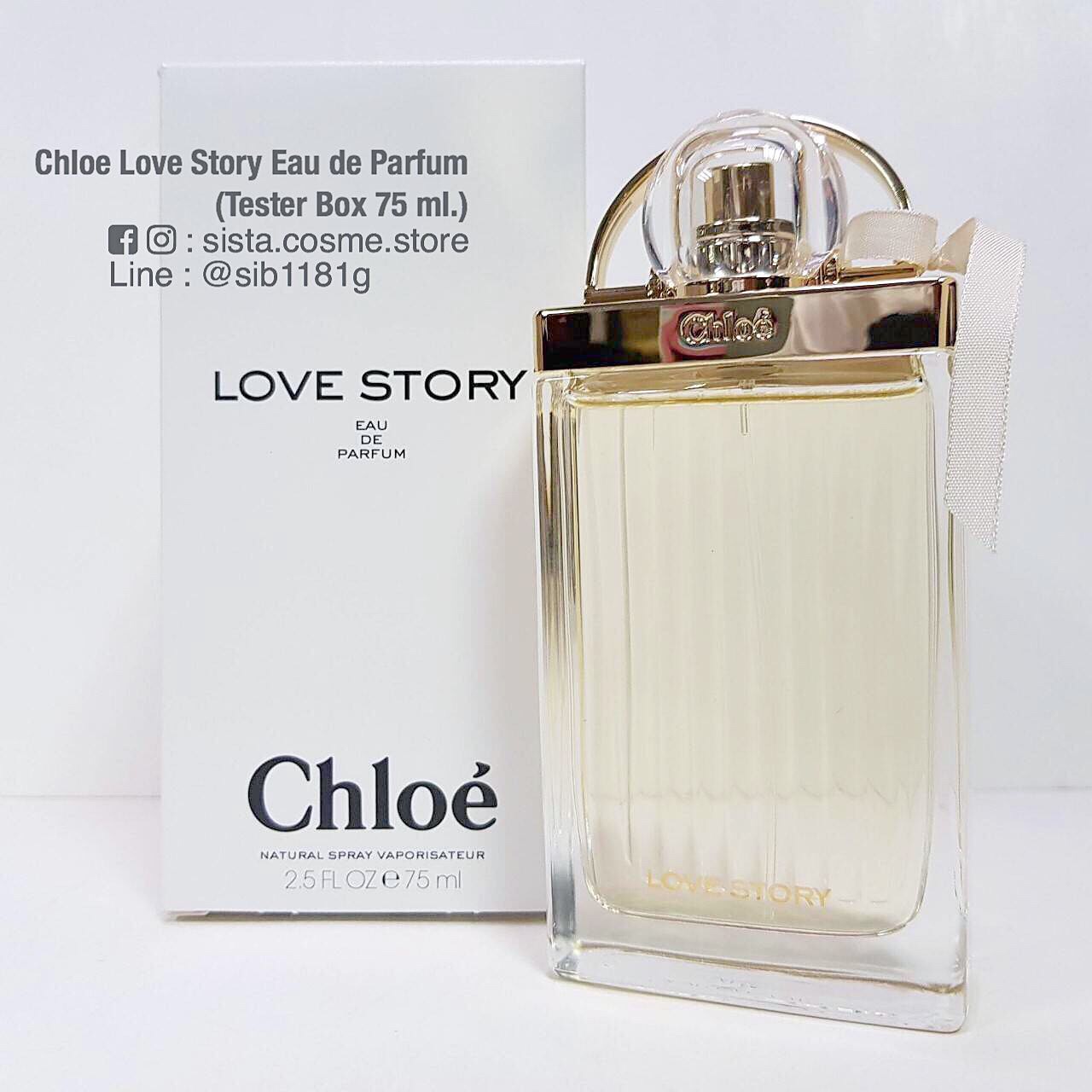 Chloe Love Story Eau de Parfum (Tester Box 75 ml.)