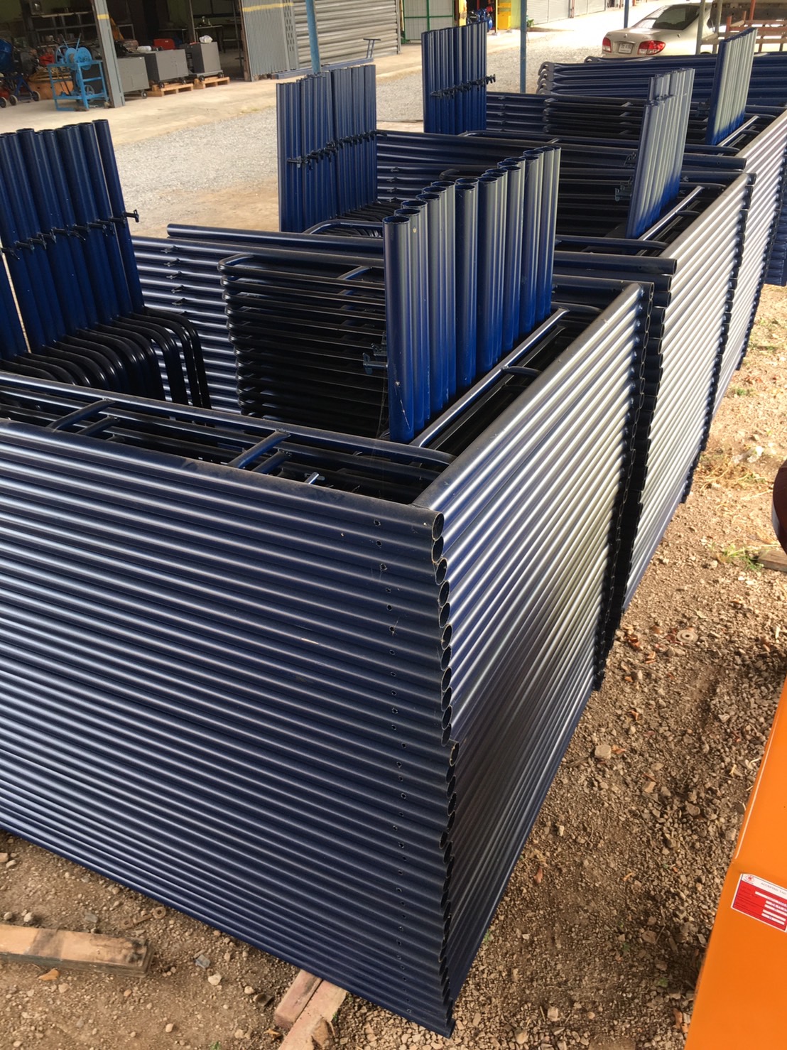 นั่งร้าน ขนาด 1219*1700mm. (1.70 m.) หนา 1.8 มม. ครบชุด