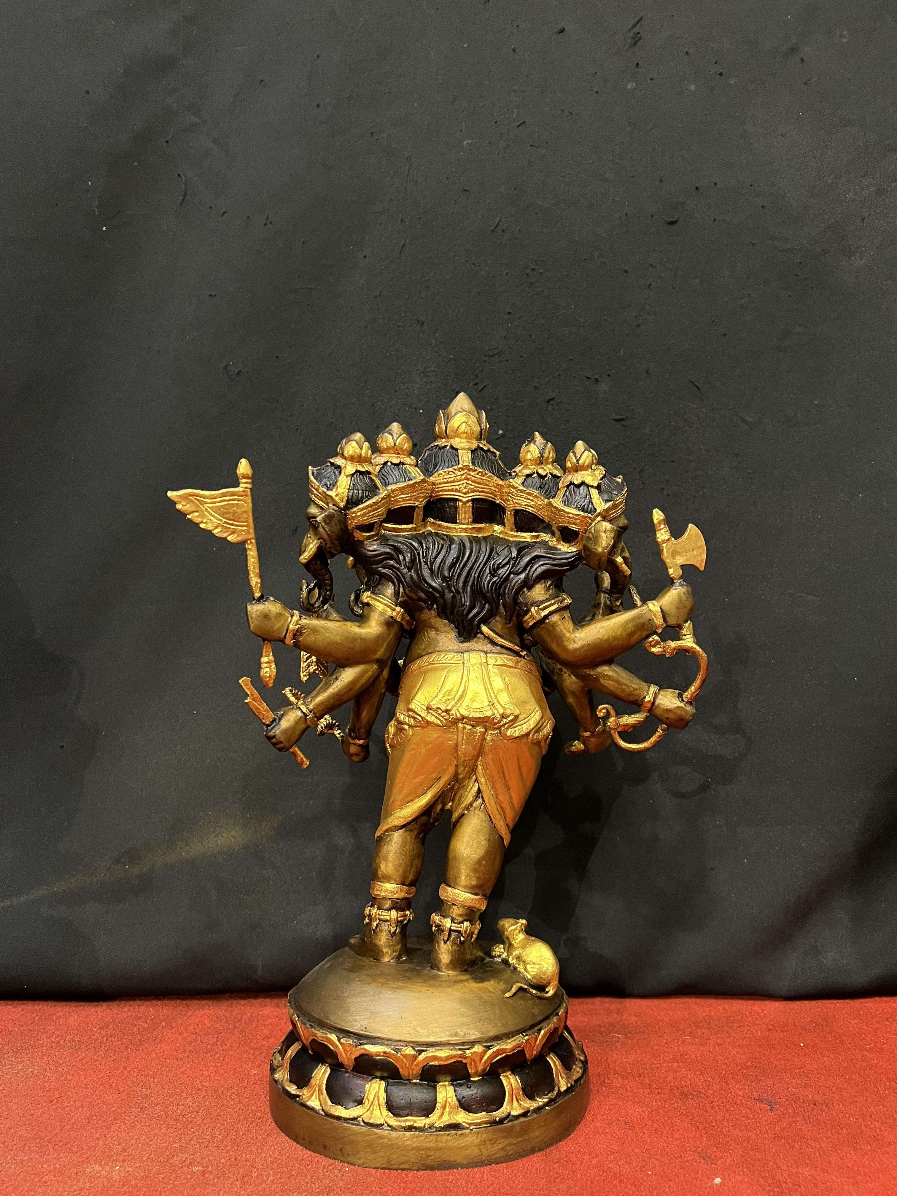 พระพิฆเนศ 5 เศียร หน้าตัก 7 นิ้ว