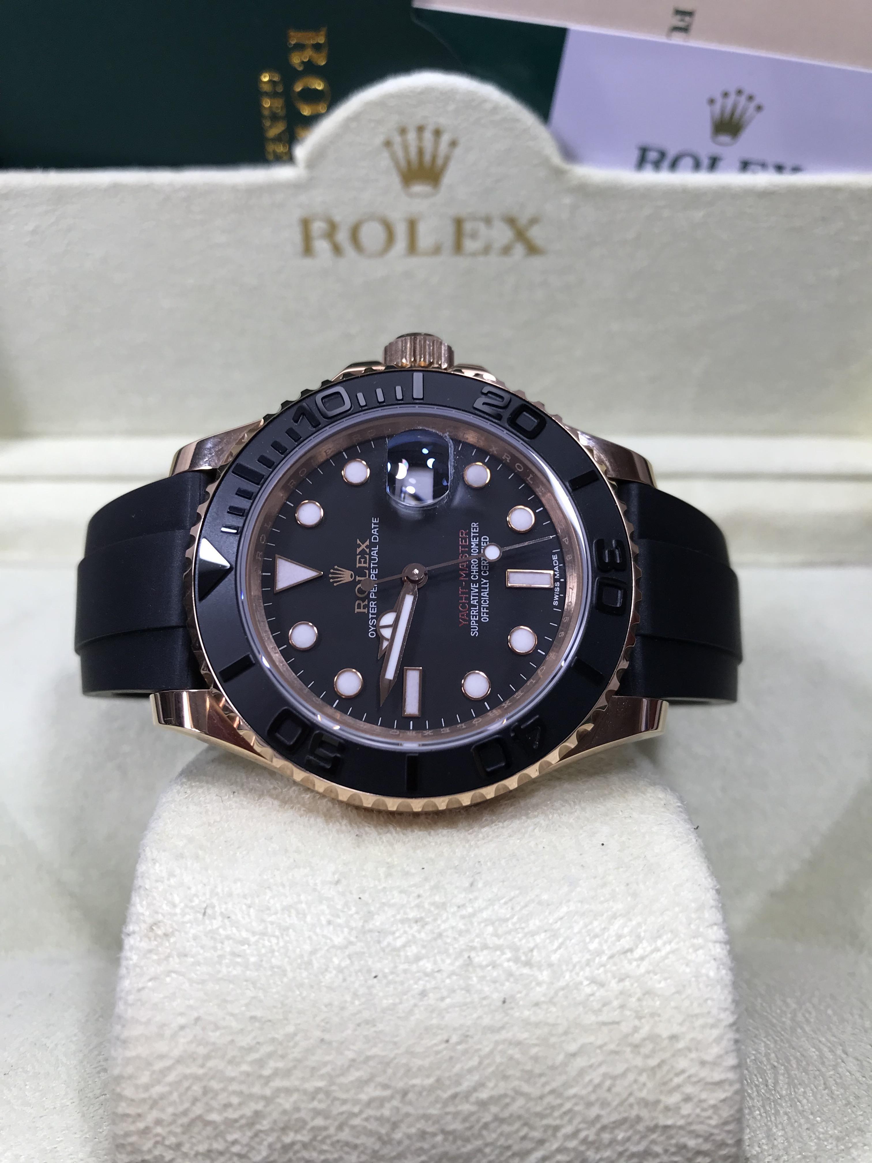 Rolex Yacht Master Rose Gold ( Swiss EW)