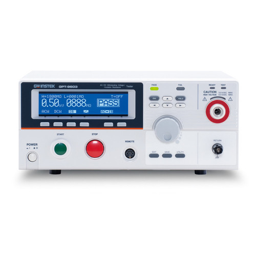 GW Instek รุ่น GPT-9901A เครื่องทดสอบความปลอดภัยของเครื่องใช้ไฟฟ้า (AC/DC/IR/GB/Leakage) ขนาด 500 VA