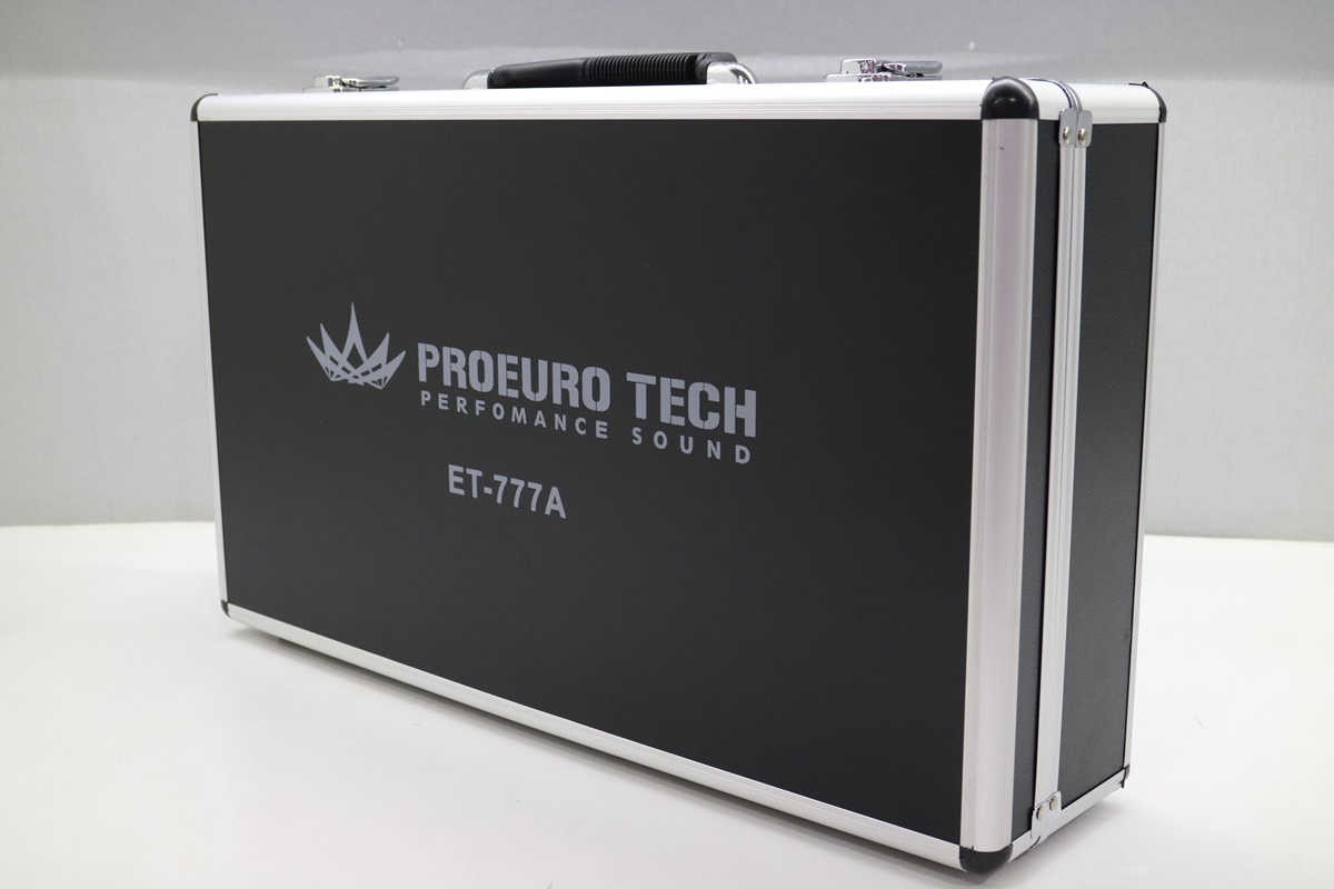 PROEUROTECH ET-777A NEW ไมโครโฟนไร้สายแบบมือถือคู่