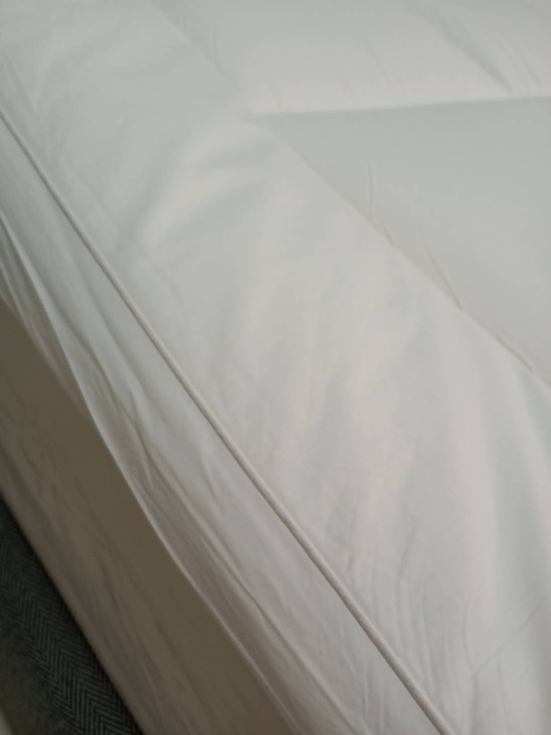 Topper ขนห่านเทียม ผ้าหุ้ม Cotton 100% ที่นอนท็อปเปอร์โรงแรม