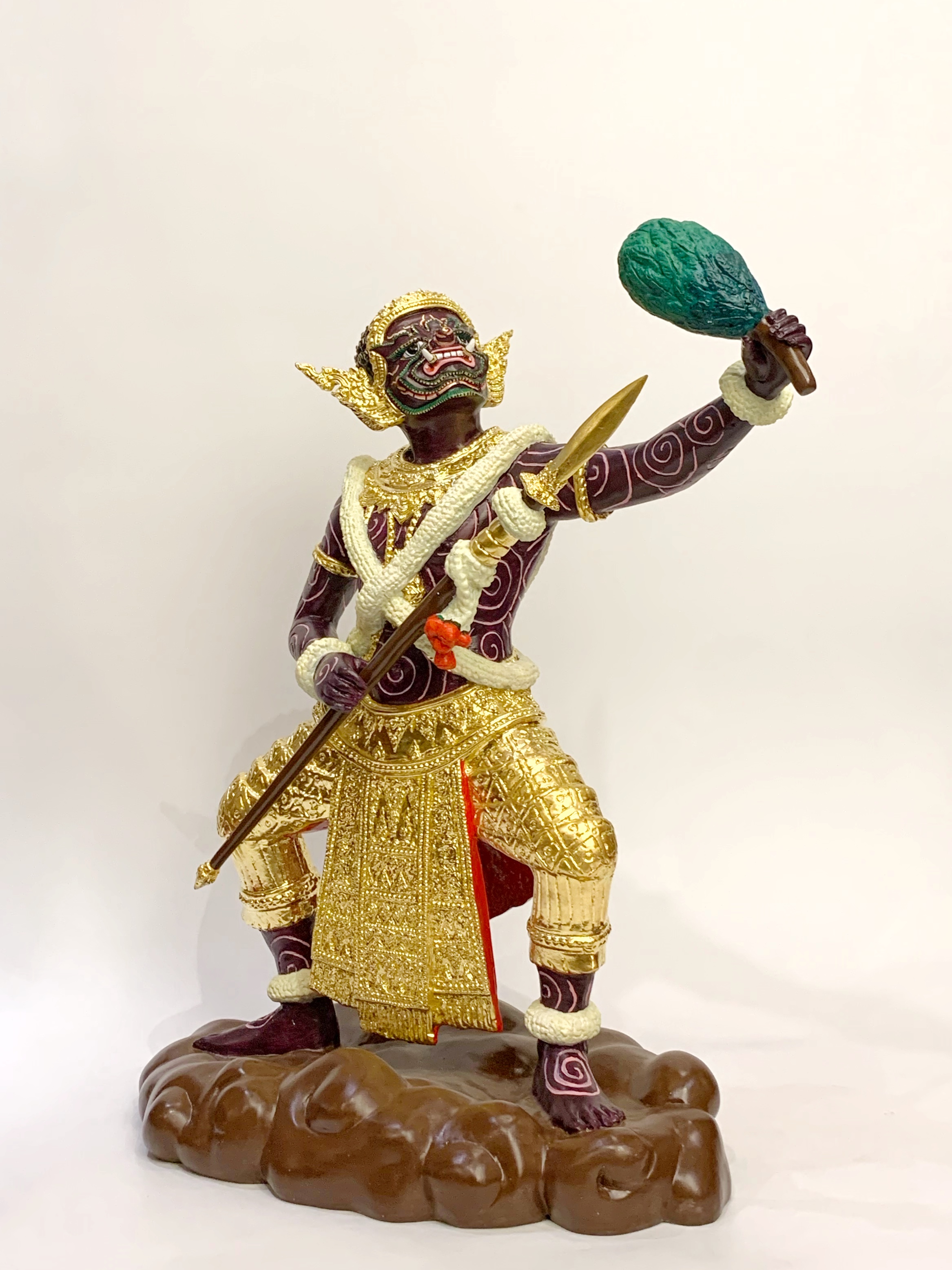 พระพิราพ ปางร่ายรำ หน้าตัก 12 นิ้ว (หล่อองค์แรก / องค์ต้นแบบ)