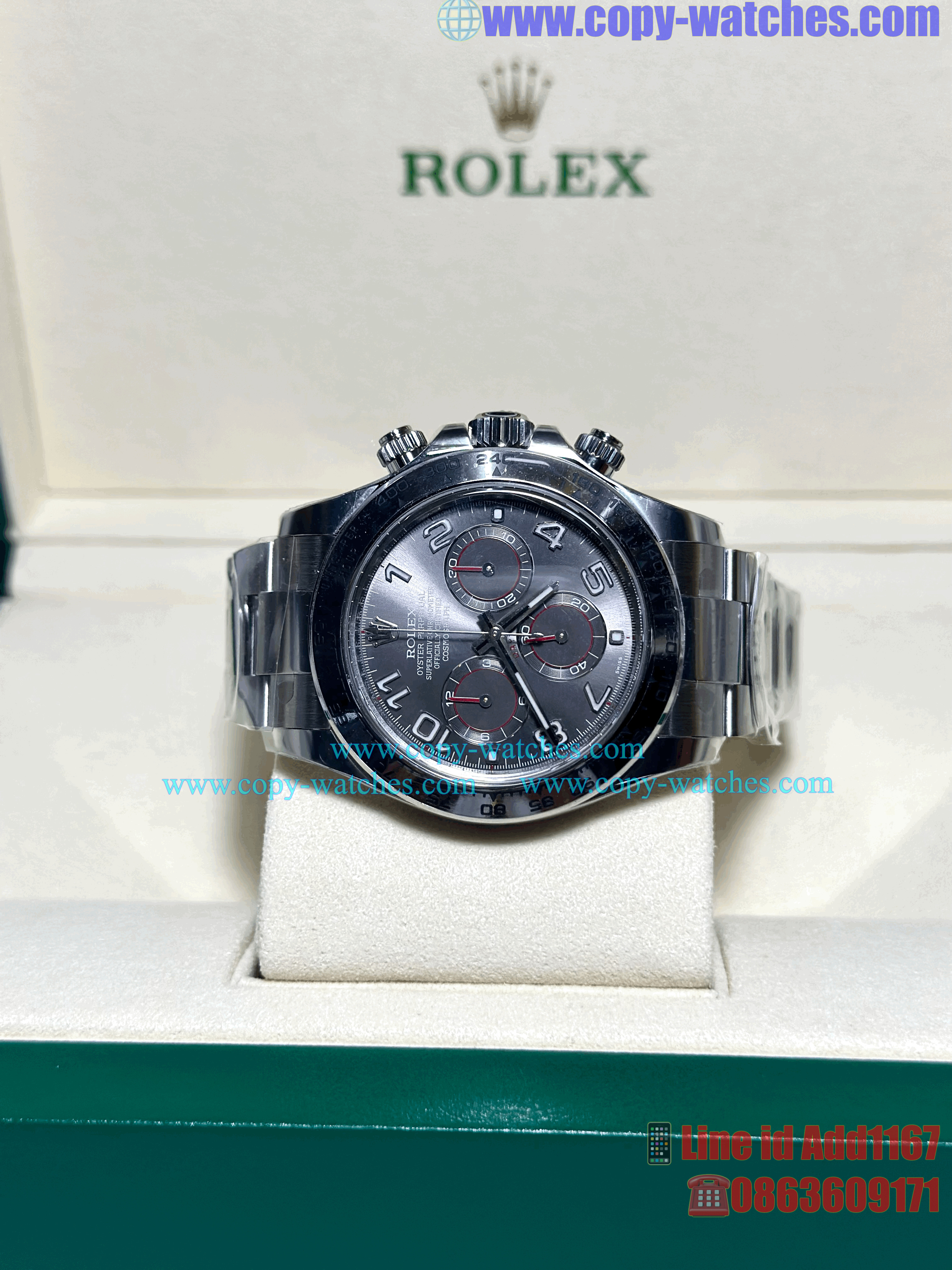 Rolex Daytona Gray Dial 116509 (Swiss Clean)