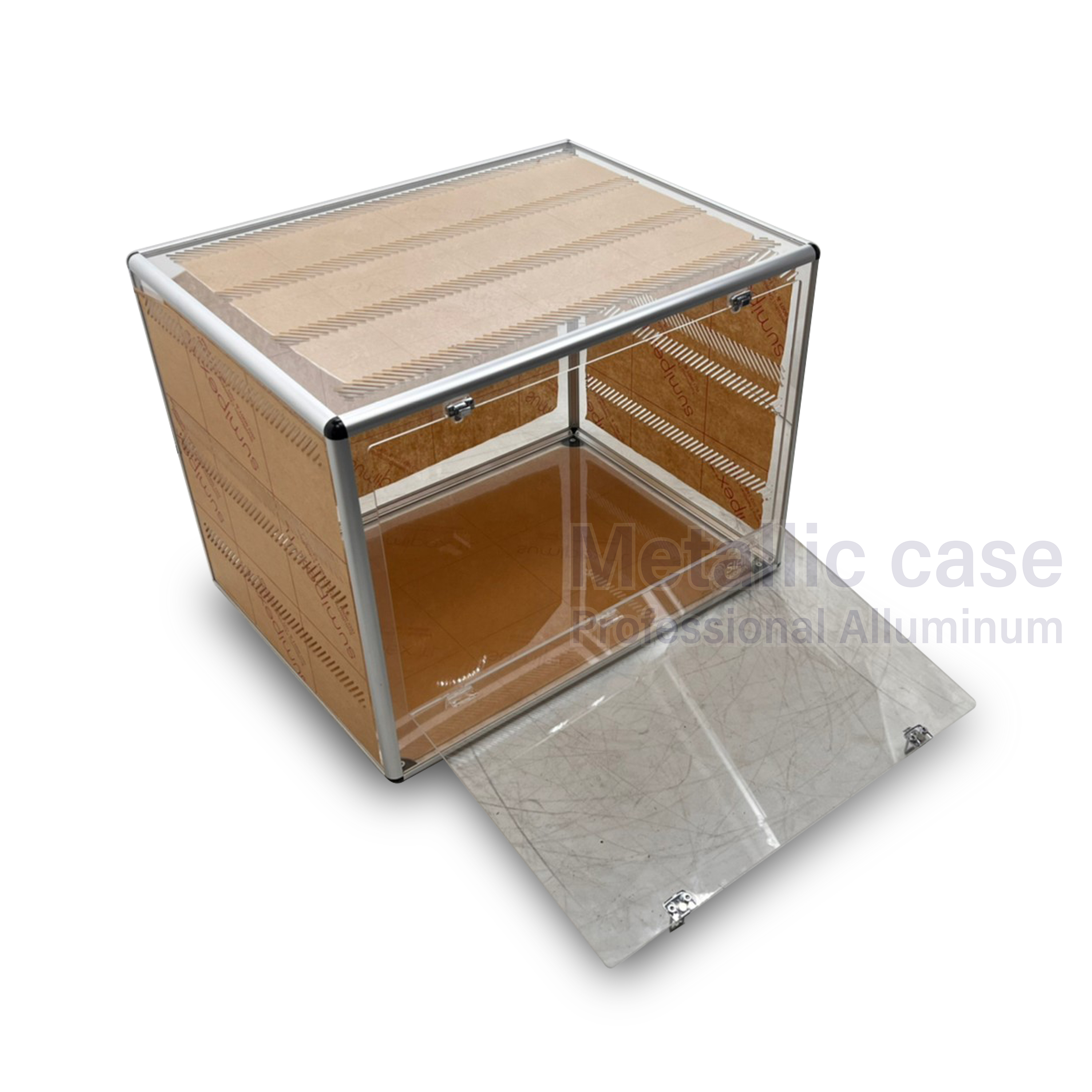 metalliccase8386-D-6501/ กล่องใส่งู 60x45x45 cm