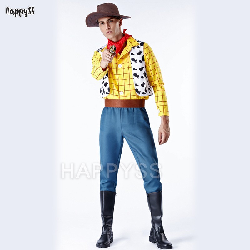 ชุดวู้ดดี้ ชุดทอยสตอรี่ ชุดนายอำเภอ woody คาวบอย ชุดนายอำเภอวู๊ดดี้