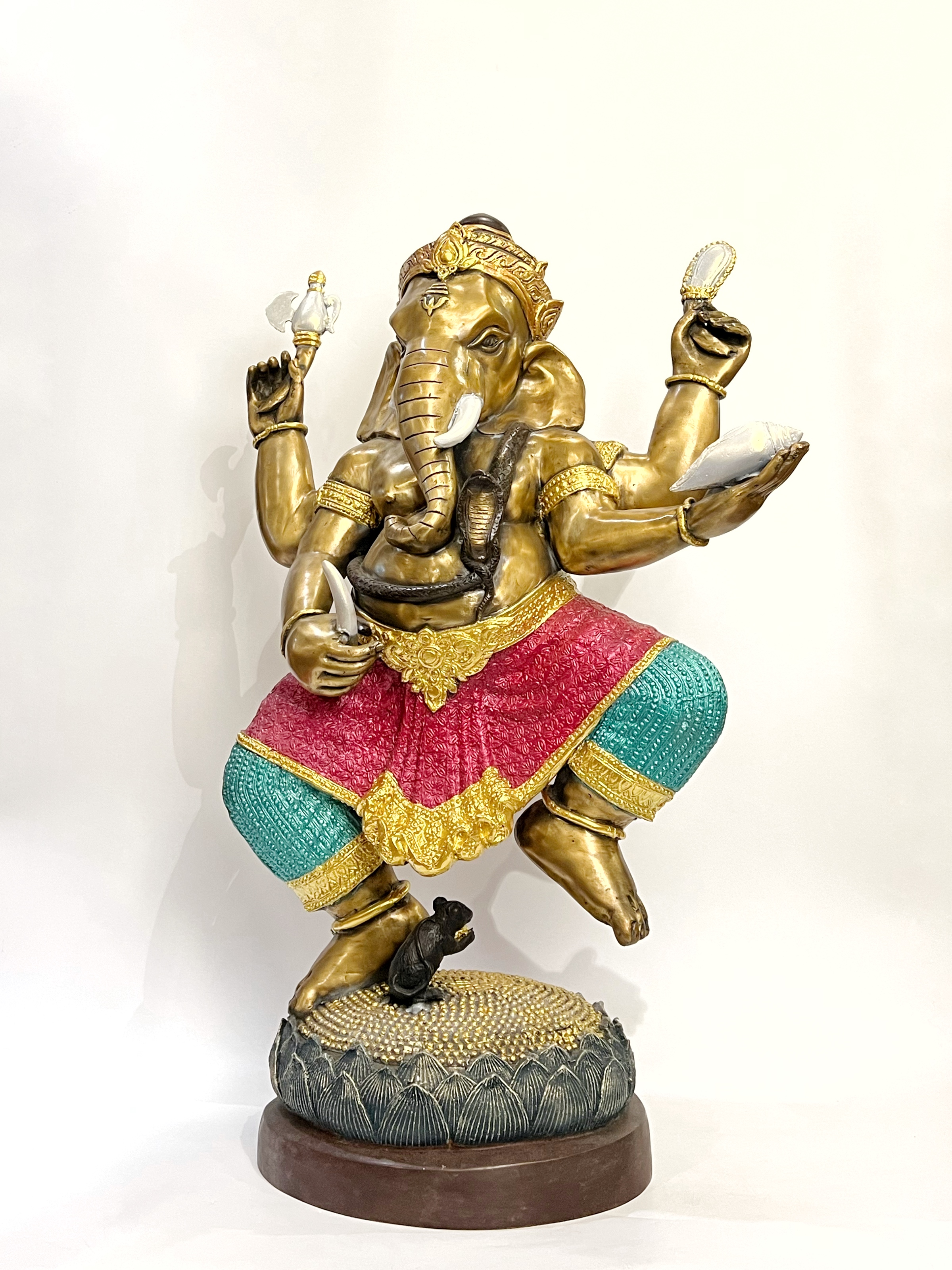 พระพิฆเนศ ปางลีลา หน้าตัก 16 นิ้ว