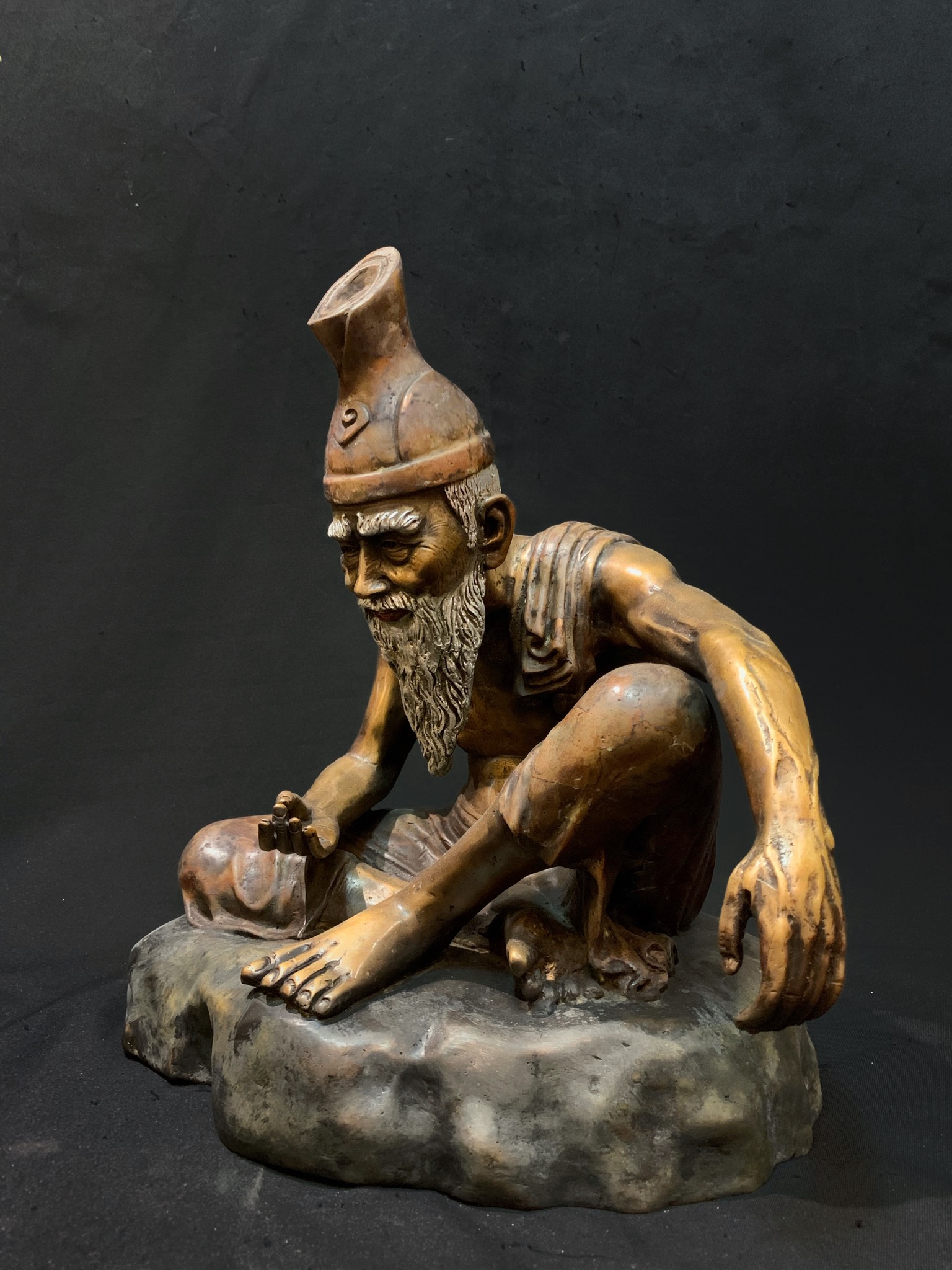 ปู่ฤาษีจับยาม หน้าตัก 12 นิ้ว