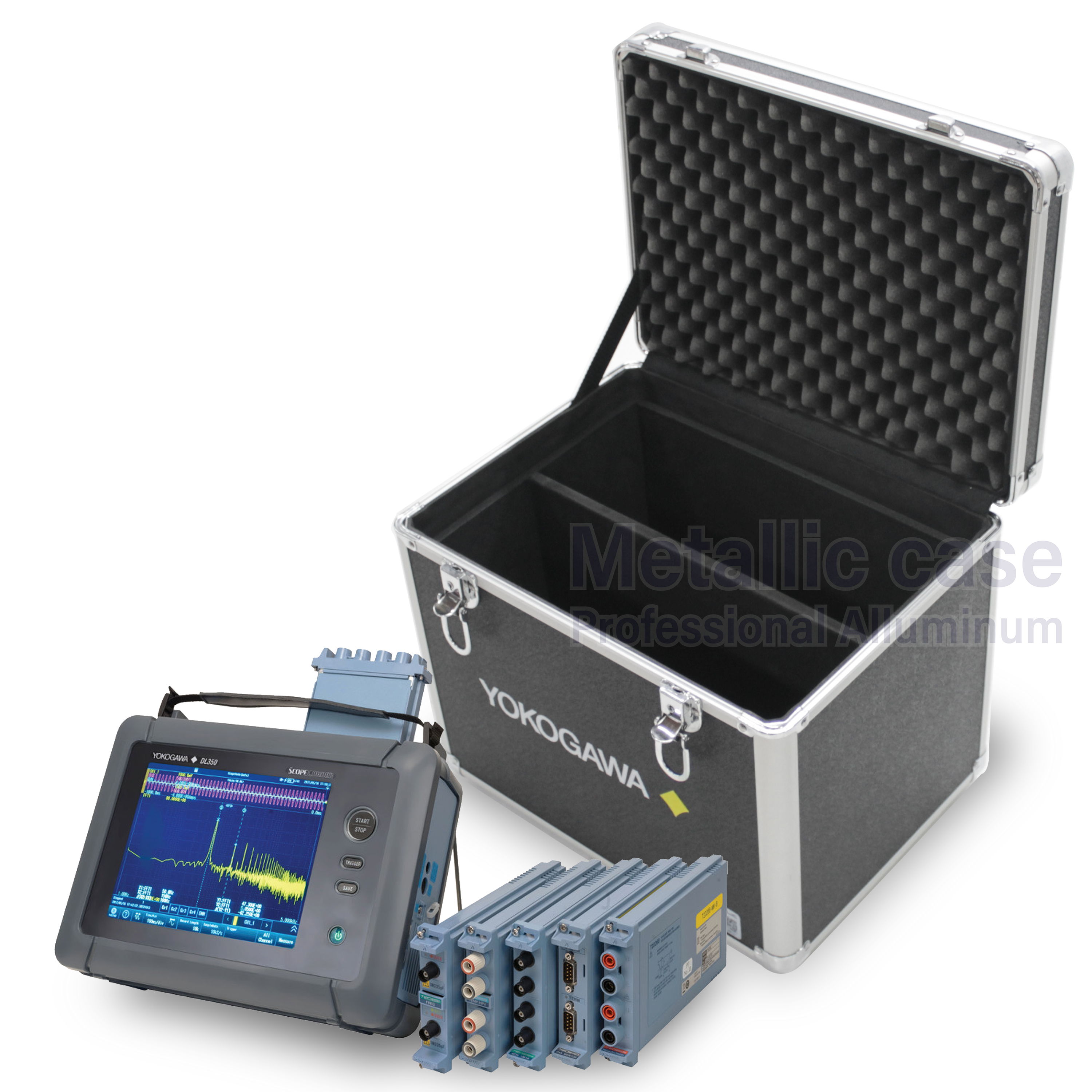 metalliccase7777-09-6210 / DL 350 Portable Scope corder (35.5x26.5x30 T1C1H1K1P3)