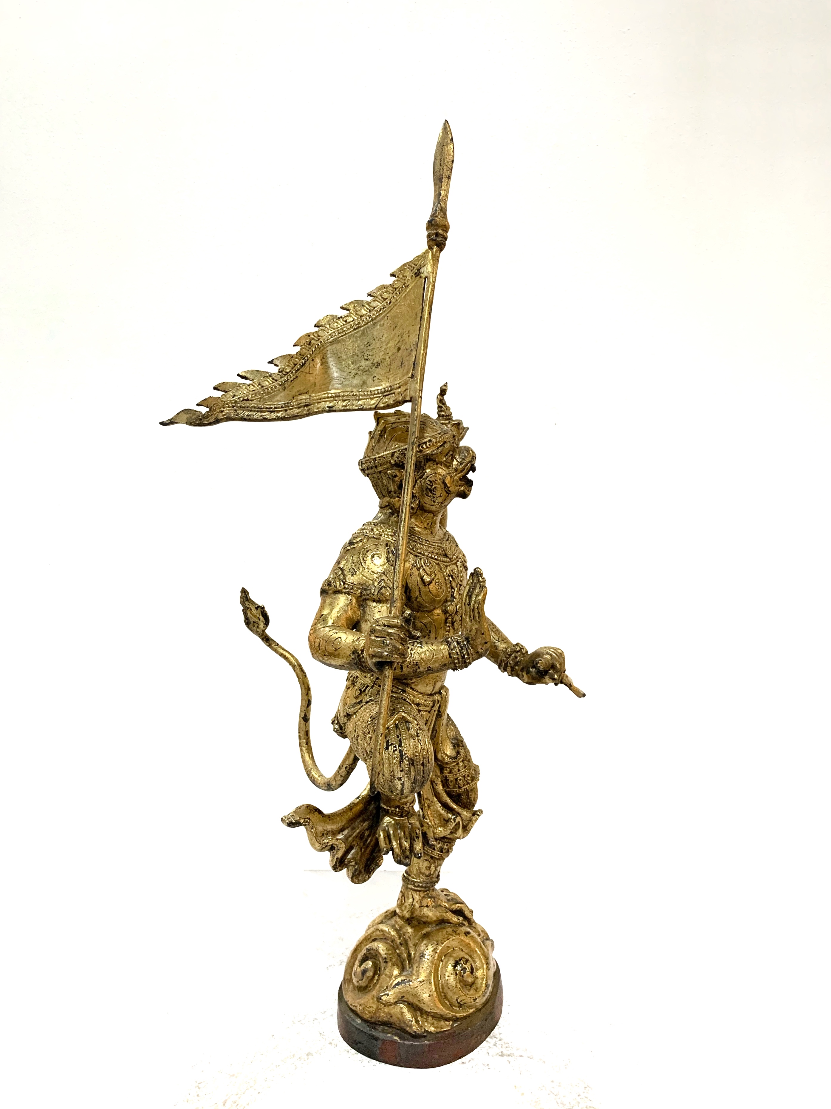 หนุมานชนะมาร ประทานพร หน้าตัก 9 นิ้ว