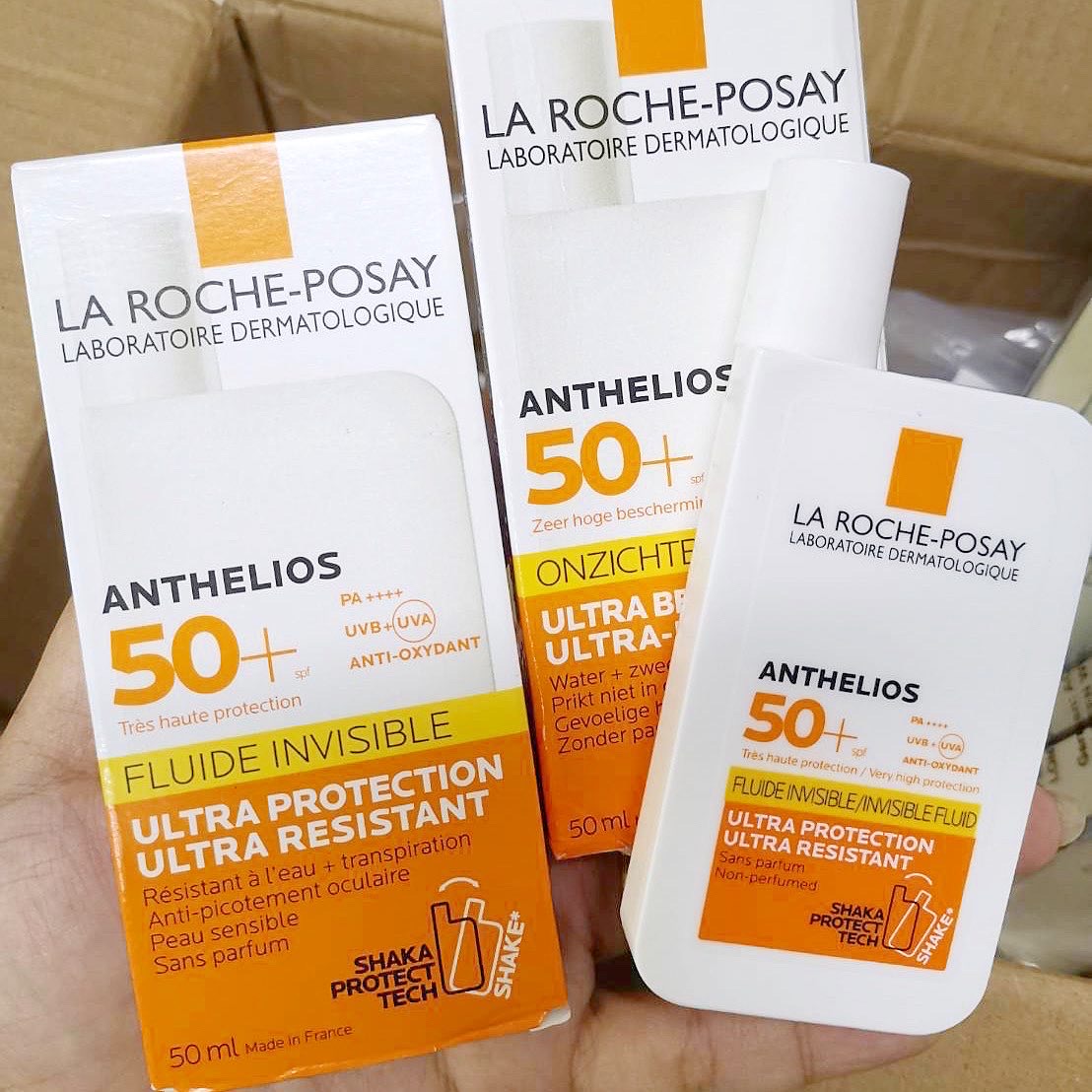 La Roche-Posay Anthelios Invisible Fluid SPF50+/PA++++ (With Box 50 ml.)