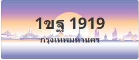 ป้ายประมูล 1ขฐ 1919