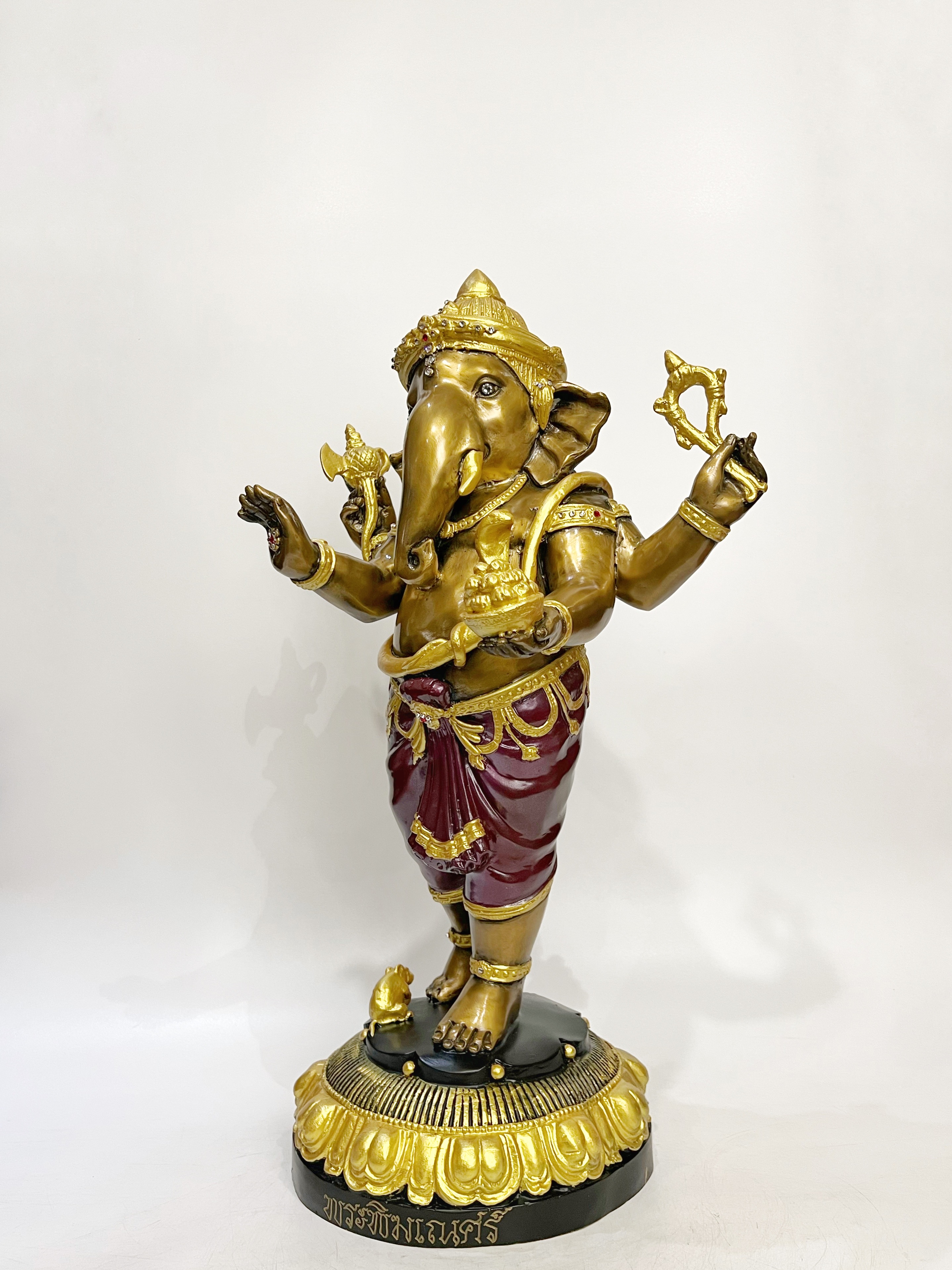 พระพิฆเนศ พระพิฆเณศร์ ปางลีลาประทานพร หน้าตัก 12 นิ้ว