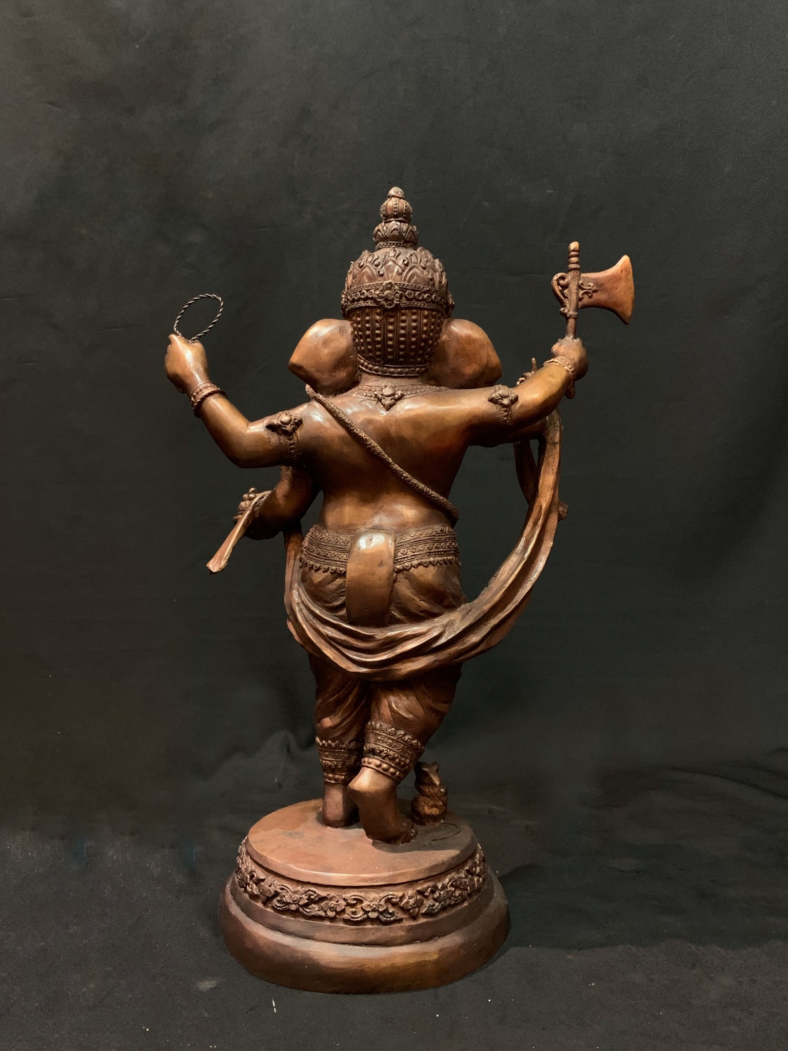 พระพิฆเนศ ปางไพรีพินาศ หน้าตัก 9 นิ้ว