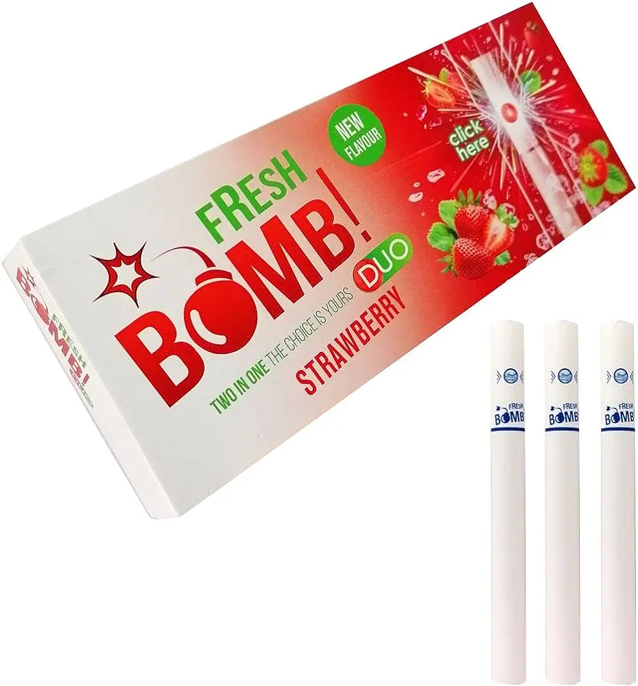 มวนเย็น(เม็ดบีบ)สตอเบอรี่🍓