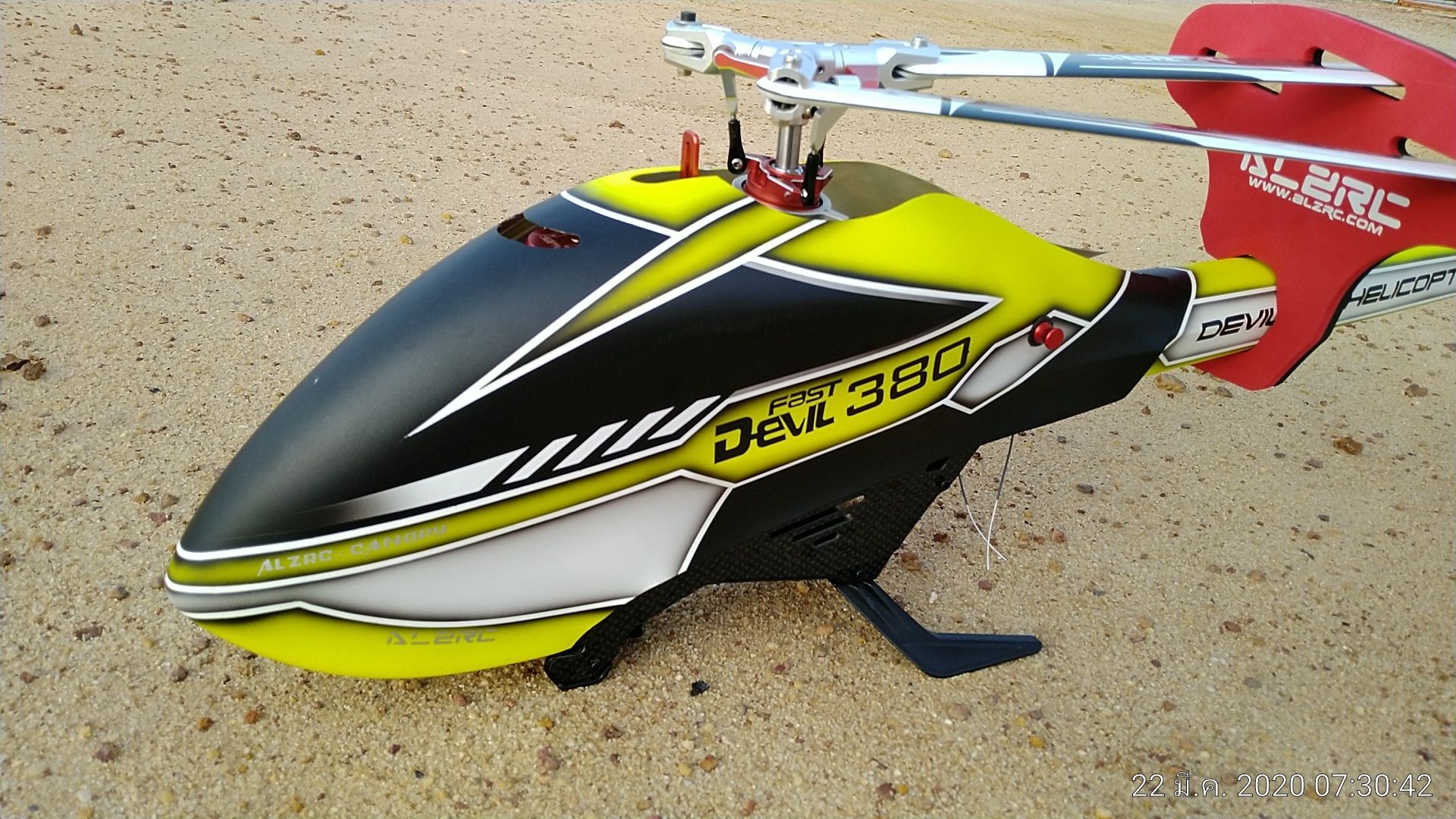 19H380TP-S1-B # ALZRC - Devil 380 FAST TBR Combo B 3Blade (Motor ALZ 3120 Pro 1000KV+Pitch DM1232S x3+DM1531T x1 +ESC ALZ 60A v4 (HBW OEM)