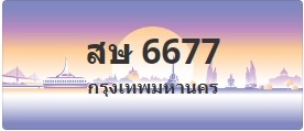 ป้ายประมูล สษ 6677