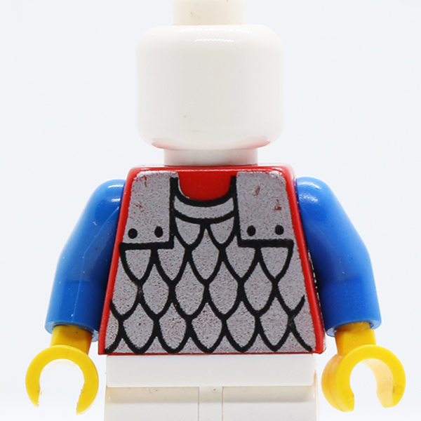 Castle Scale Mail Pattern / Blue Arms / Yellow Hands