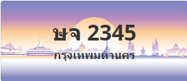 ป้ายประมูล ษจ 2345