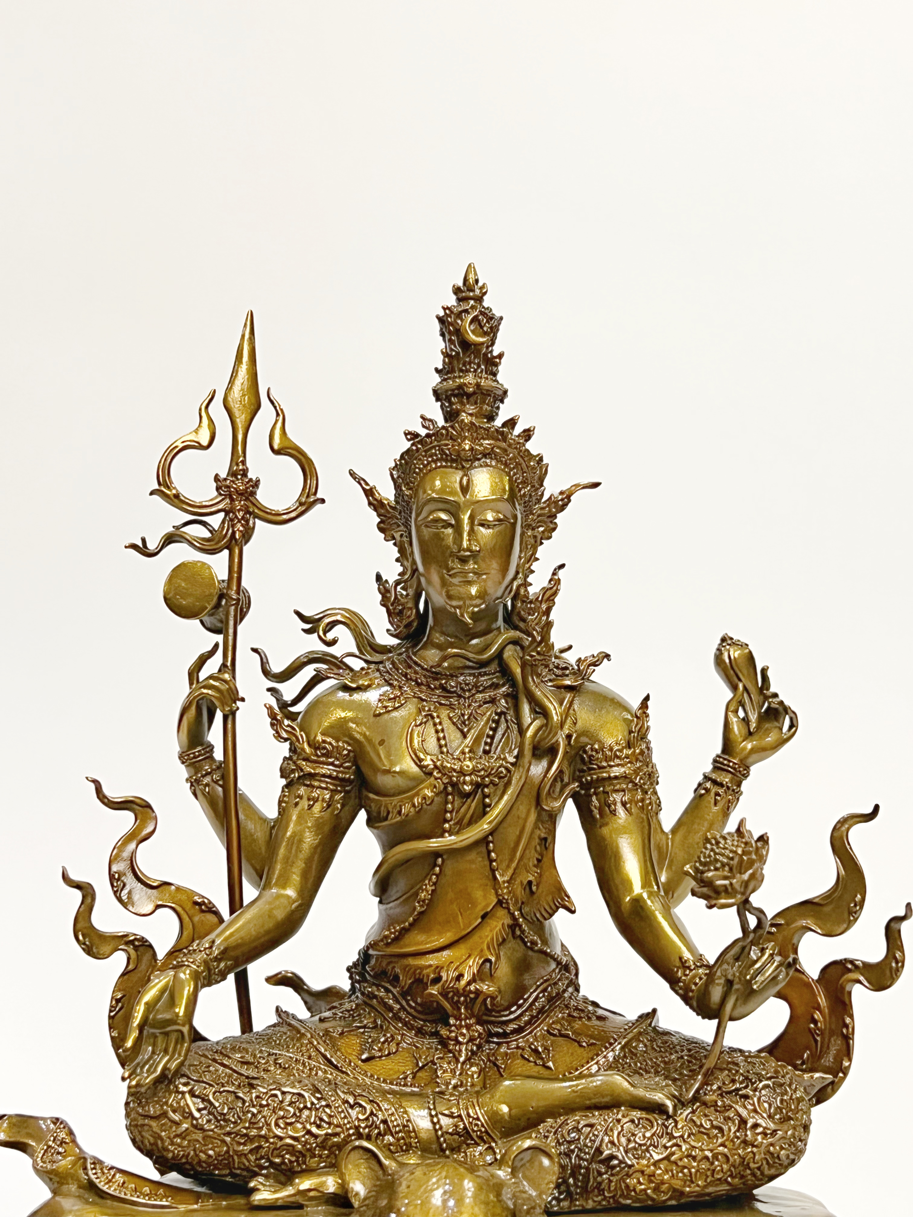 พระอิศวรมหาไกรลาสบรรพต ขนาดสูง 12 นิ้ว