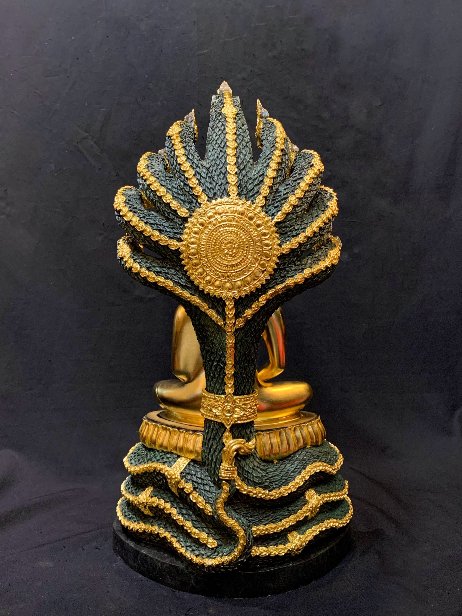 พระนาคปรก (นาค 9 เศียร) หน้าตัก 9 นิ้ว