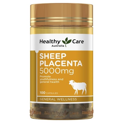 Healthy Care Sheep Placenta 5000 mg (100 Capsules)