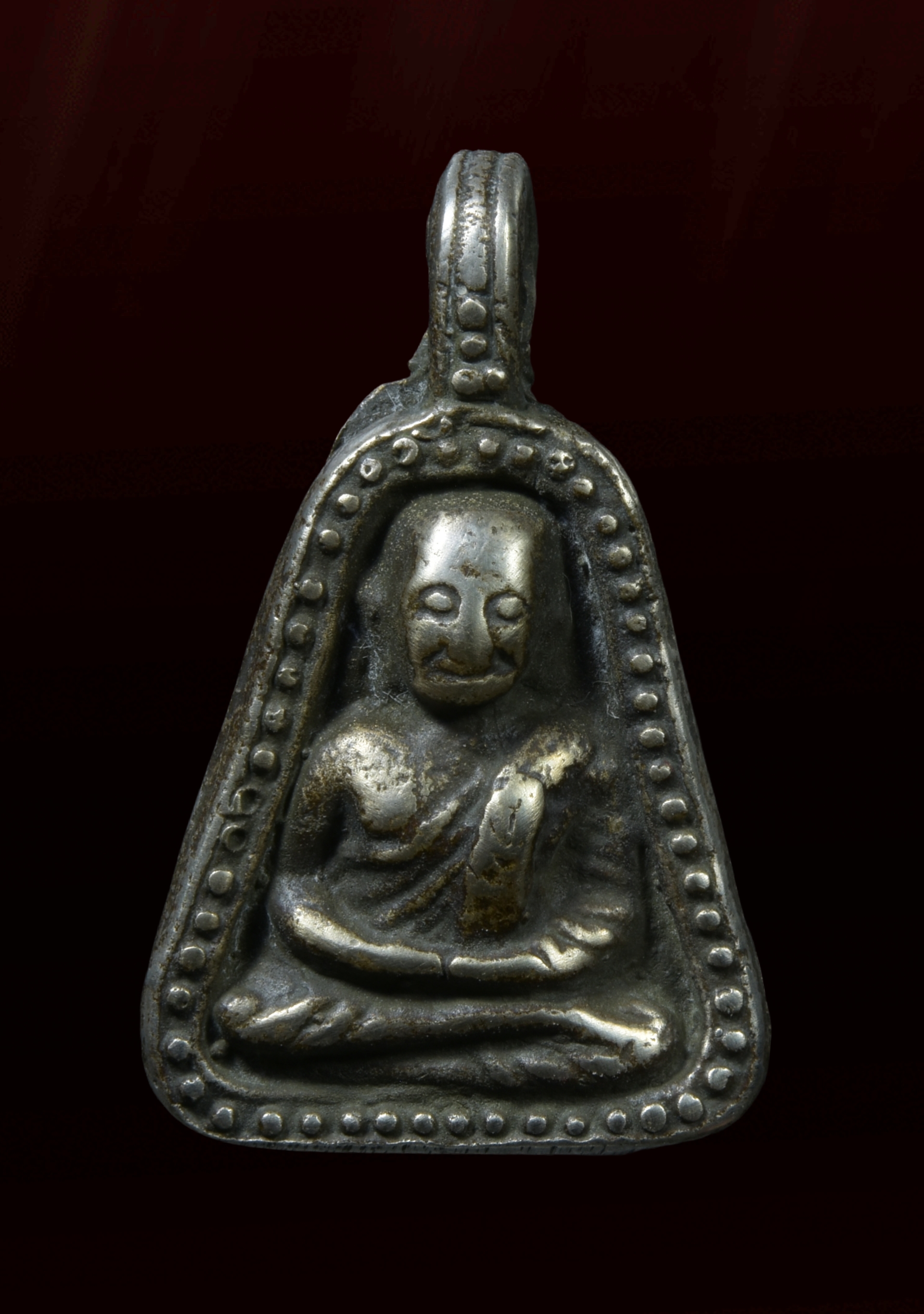 จอบหลวงพ่อเงิน จอบใหญ่ (สองหน้า) เนื้อแก่เงิน