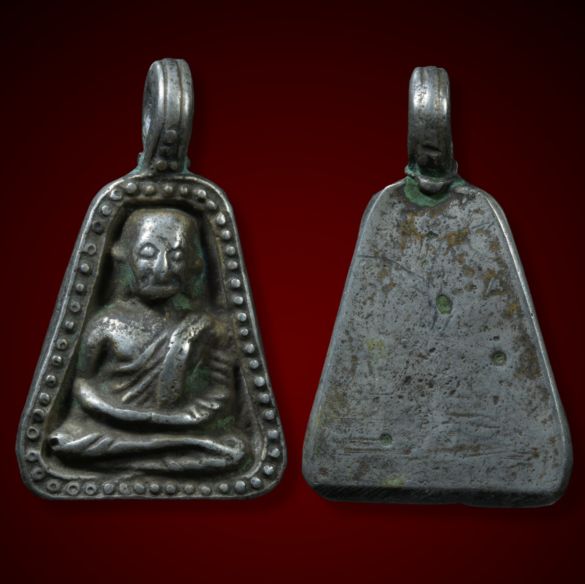 จอบหลวงพ่อเงิน จอบใหญ่ เนื้อแก่เงิน