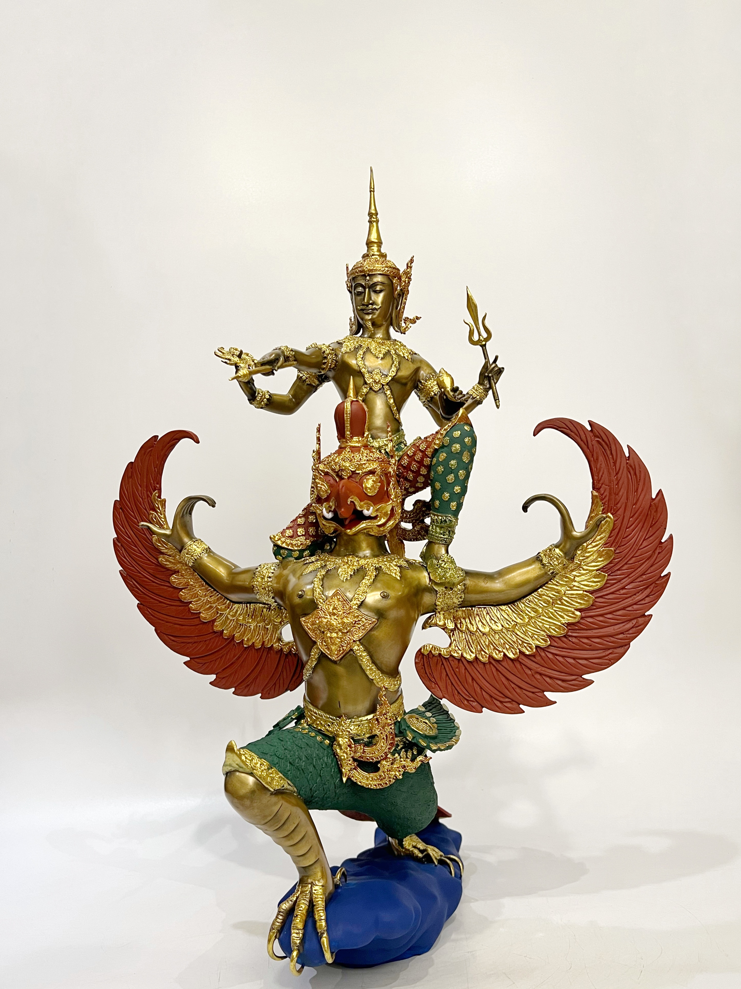 พระนารายณ์ทรงครุฑ หน้าตัก 9 นิ้ว