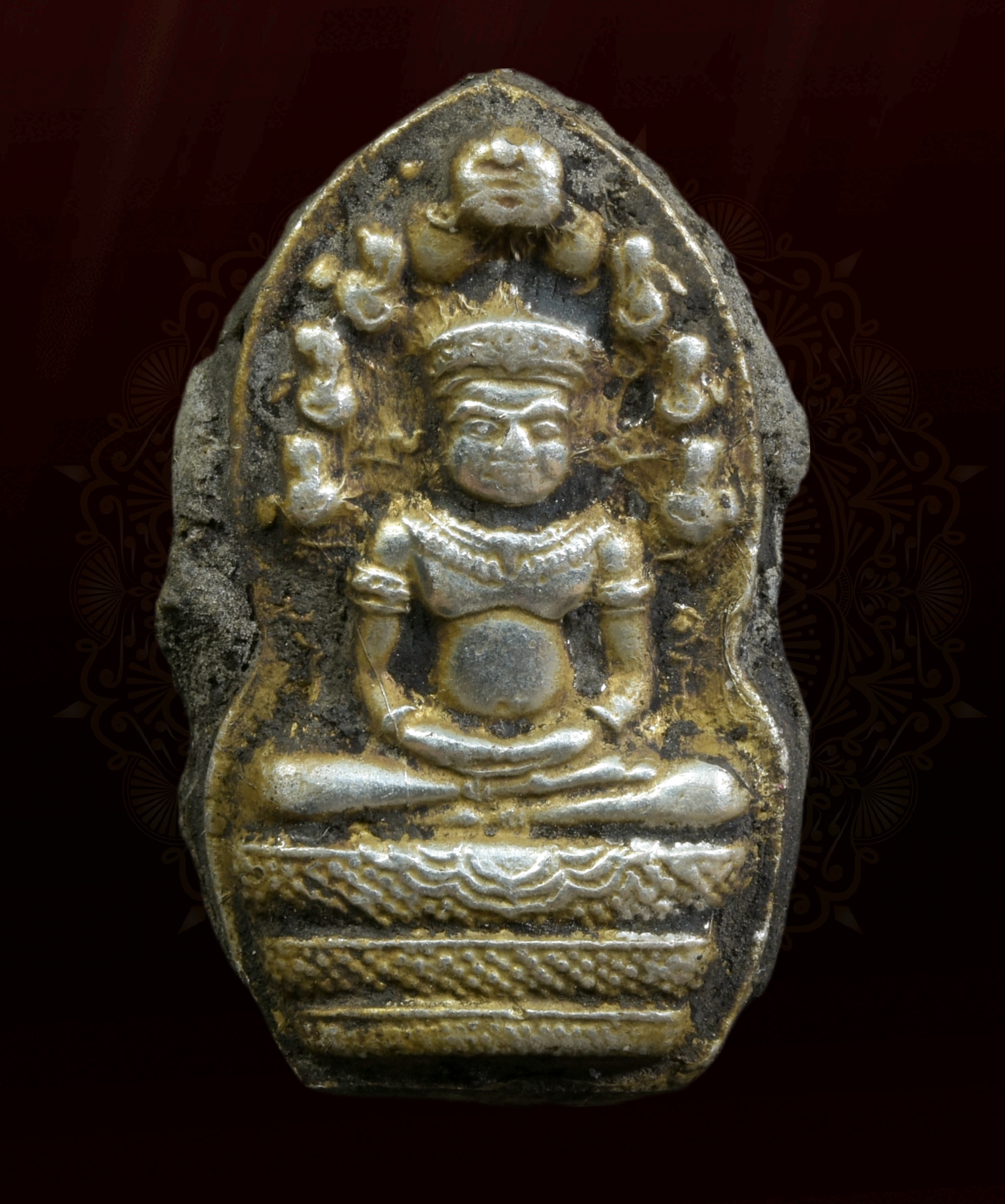 พระปางนาคปรก เนื้อว่าน หน้าการเงิน