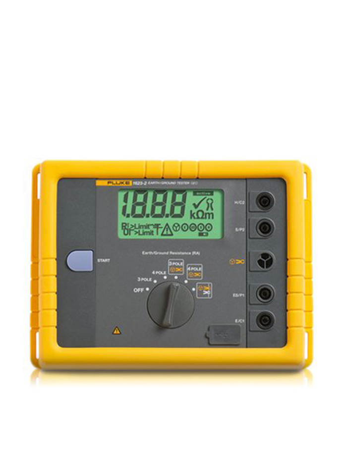 FLUKE 1623-2-Kit เครื่องทดสอบความต้านหลักดินของระบบไฟฟ้าแบบปักหลักเพิ่ม 2 & 3 หลัก