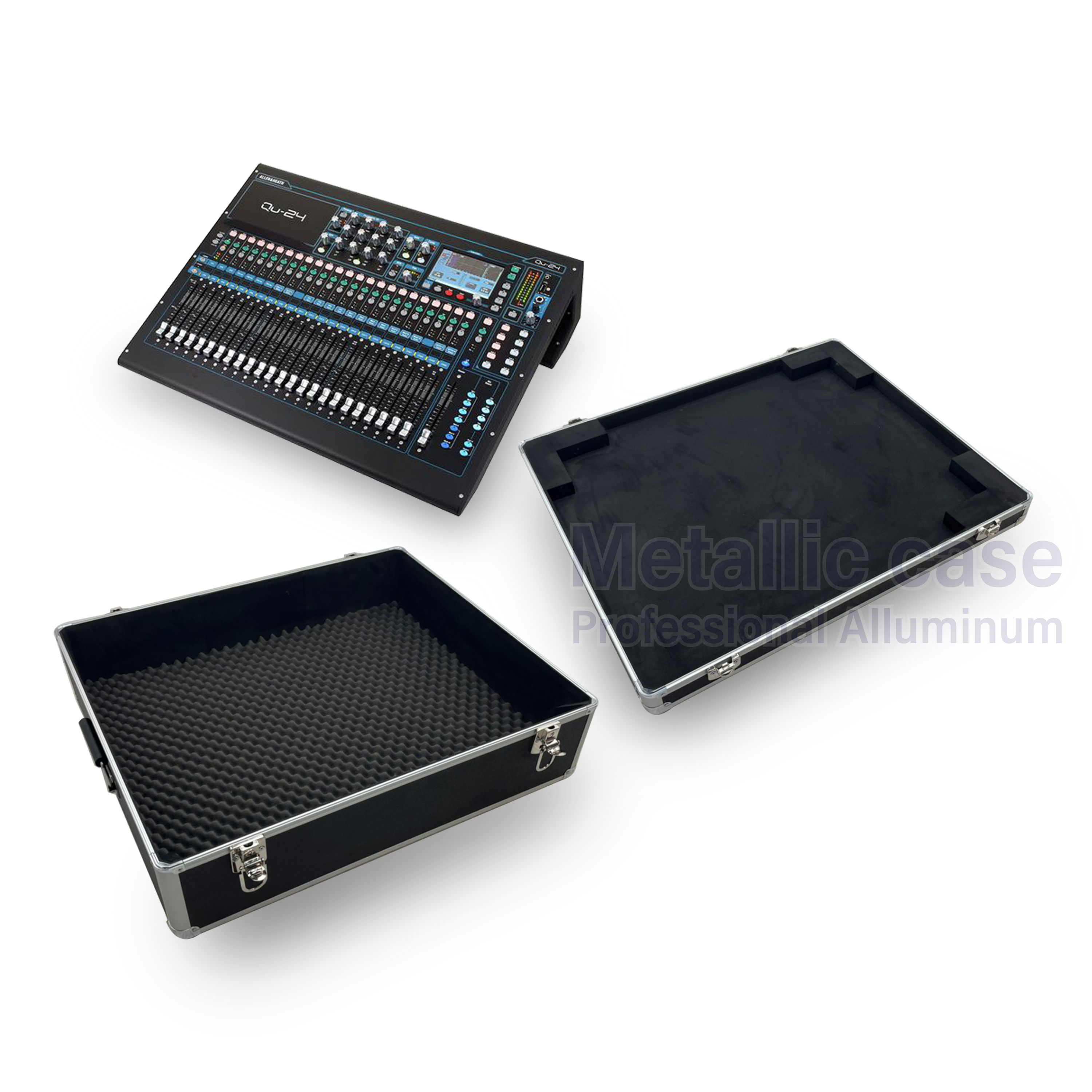 metalliccase 8525-13-6505 / Allen & Heath - Qu-24 Mixer (62.5x75.5x24.6 T3C1H3K3P3)