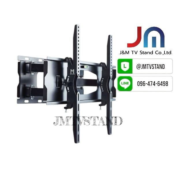 JMTVSTAND MT-A3800 ขาแขวนสวิง(เหล็กหนา) หมุนซ้ายขวา ปรับก้ม/เงยได้ 32-65 นิ้ว0964746498