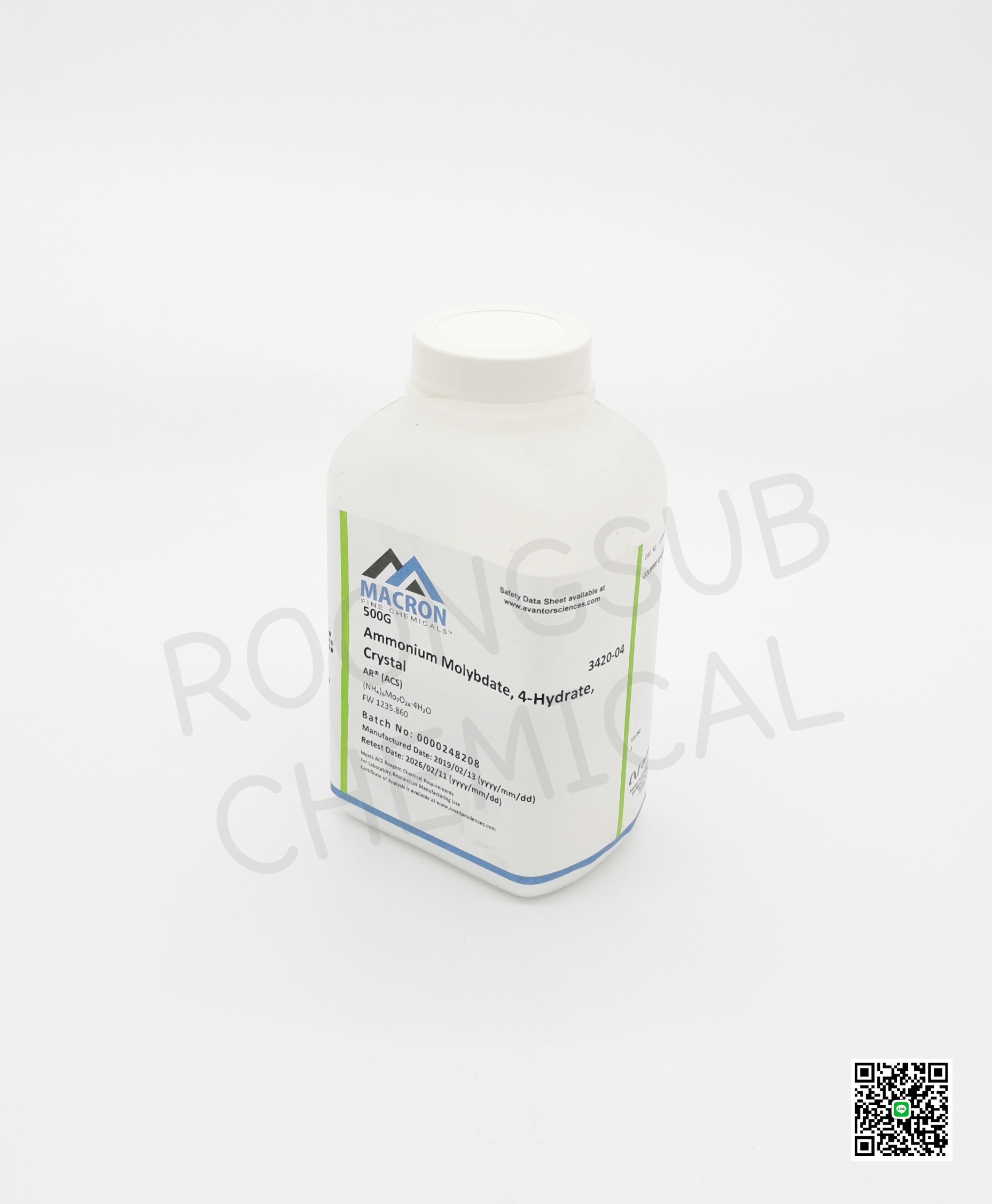 AMMONIUM MOLYBDATE, 4-HYDRATE CRYSTAL