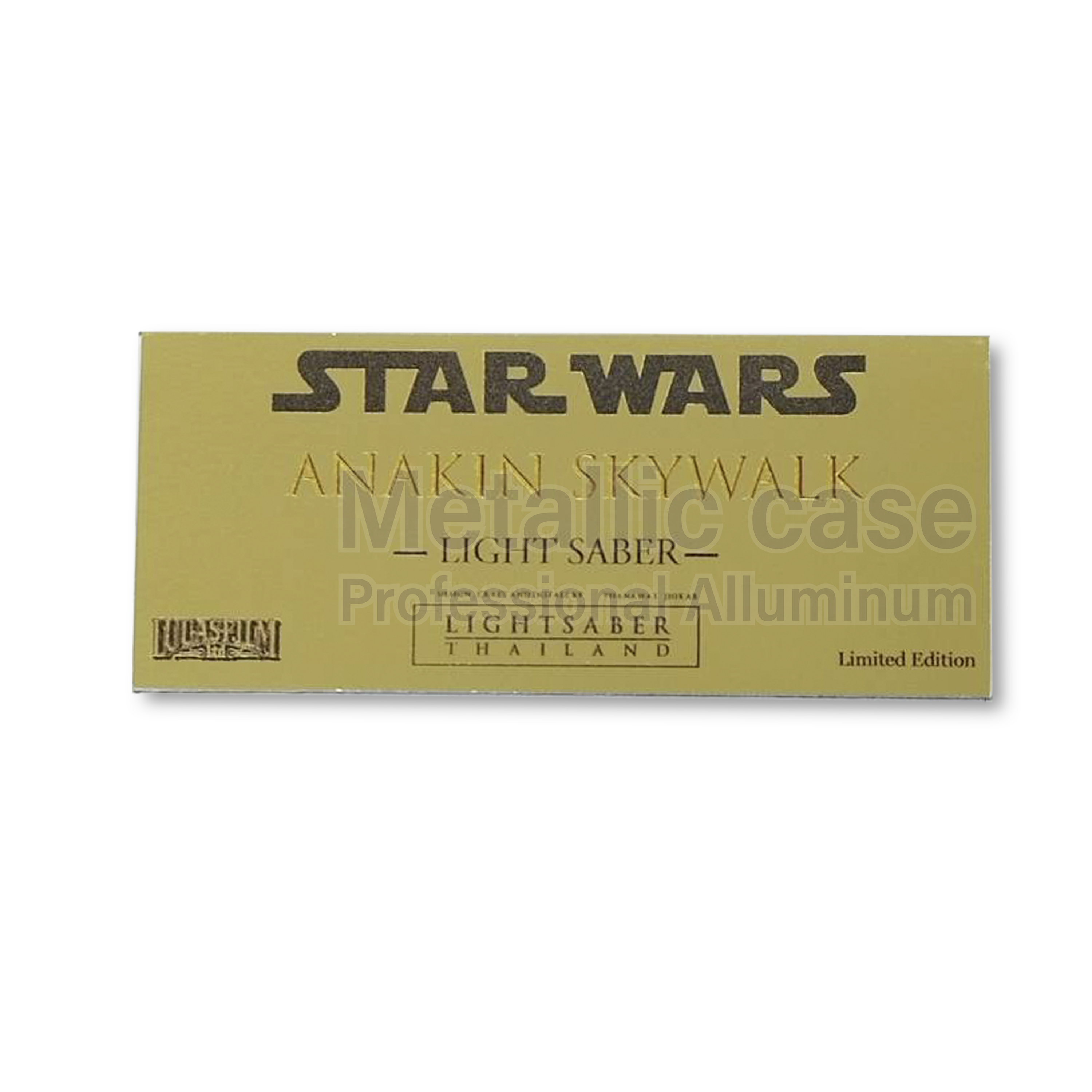 metallic case2-0784-AAA-6510 / Plate Starwar