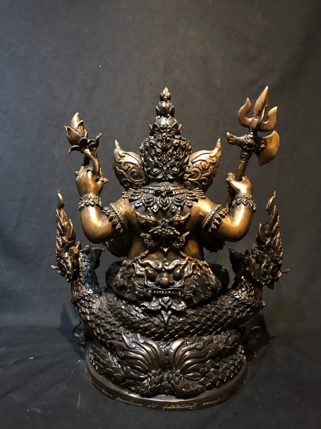 พระพิฆเนศ รุ่นบัลลังก์เศรษฐี หน้าตัก 9 นิ้ว