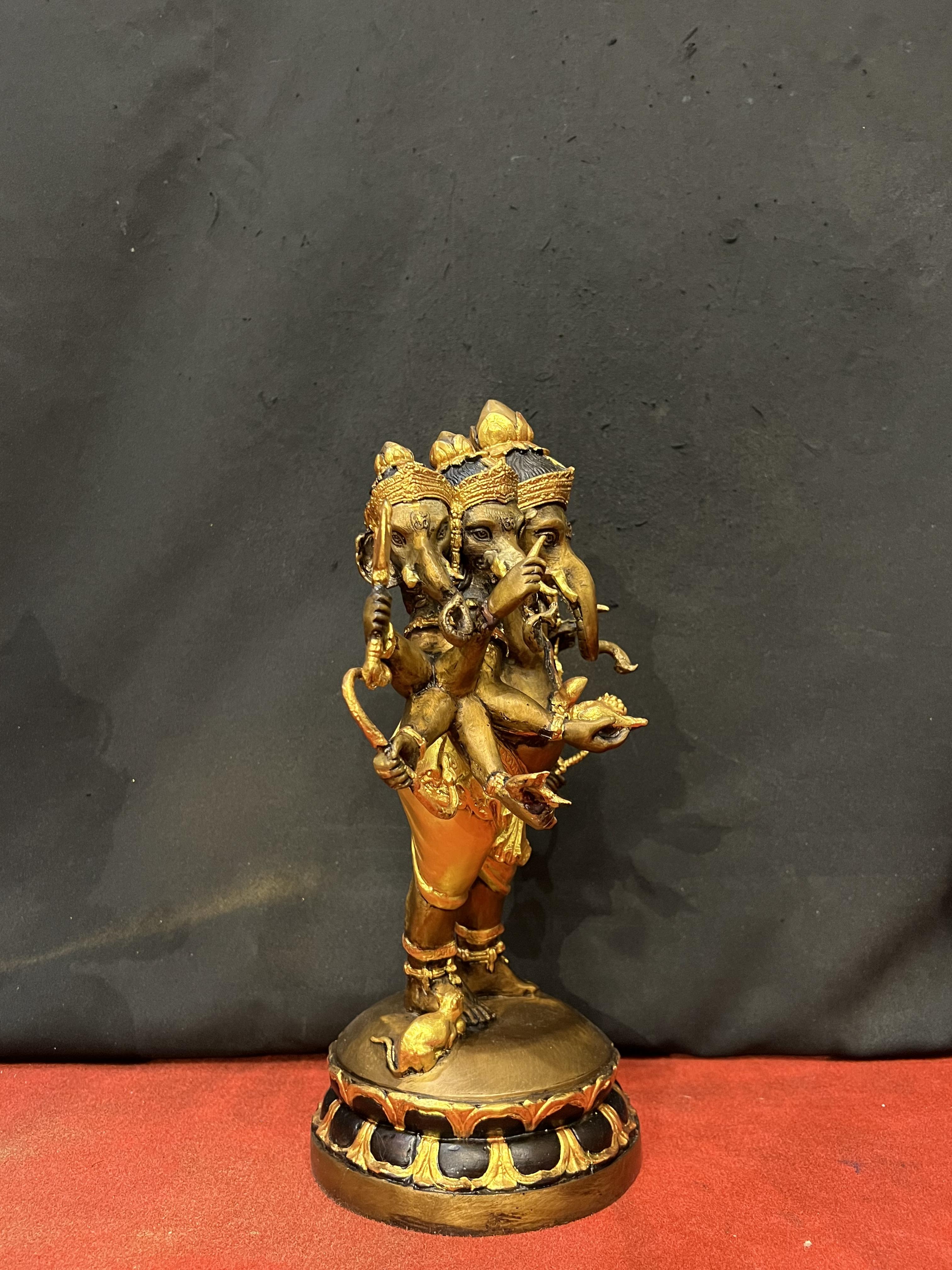 พระพิฆเนศ 5 เศียร หน้าตัก 7 นิ้ว