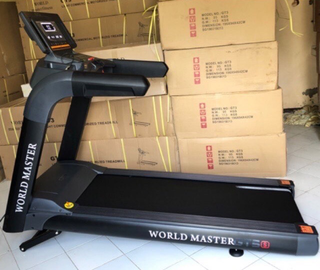 ลู่วิ่งไฟฟ้า WORLD MASTER รุ่น GT5s