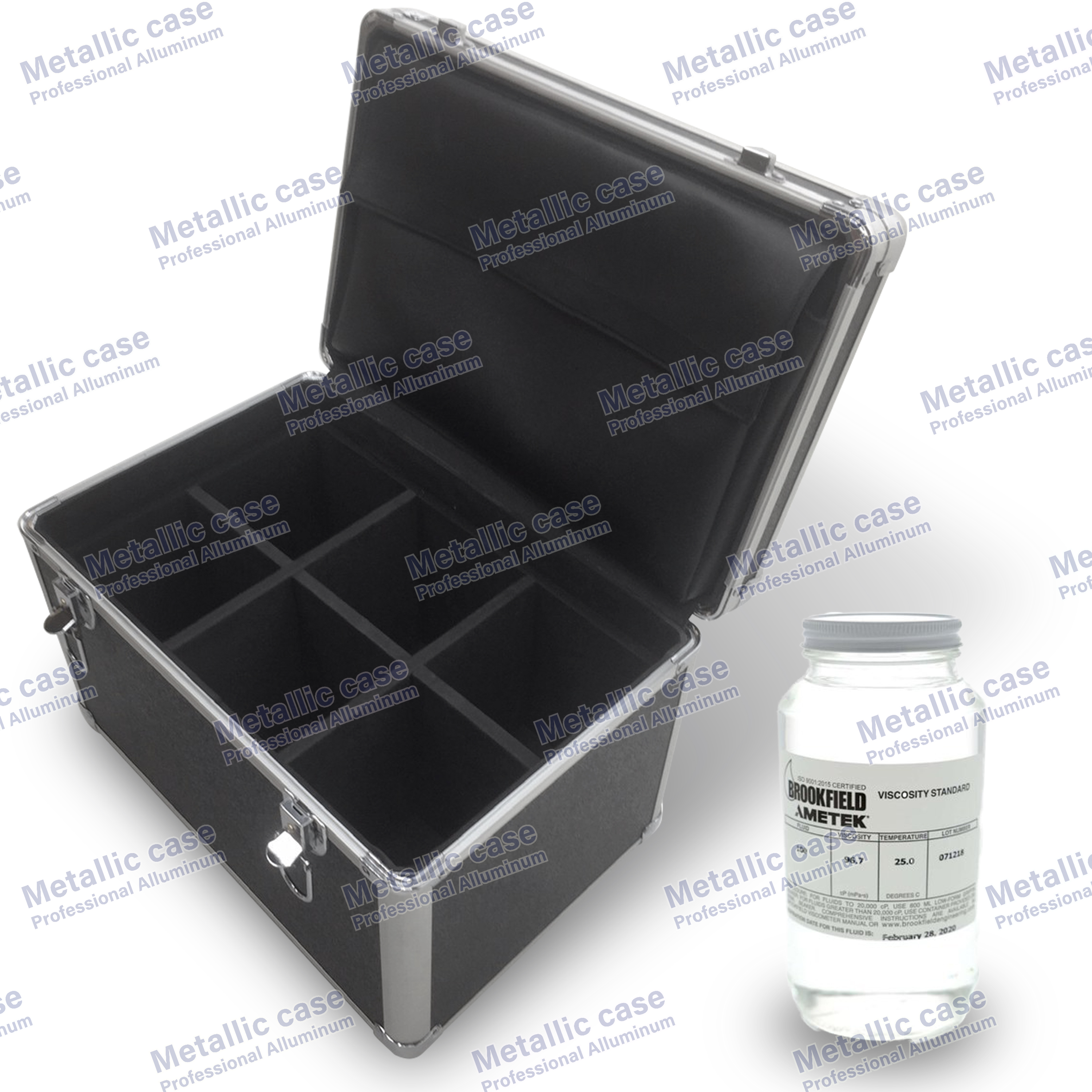 metalliccase8211-10-6404 /Brookfield Ameteh Viscosity Standard(36.5x24.5x25 T1C1H3K1P2)