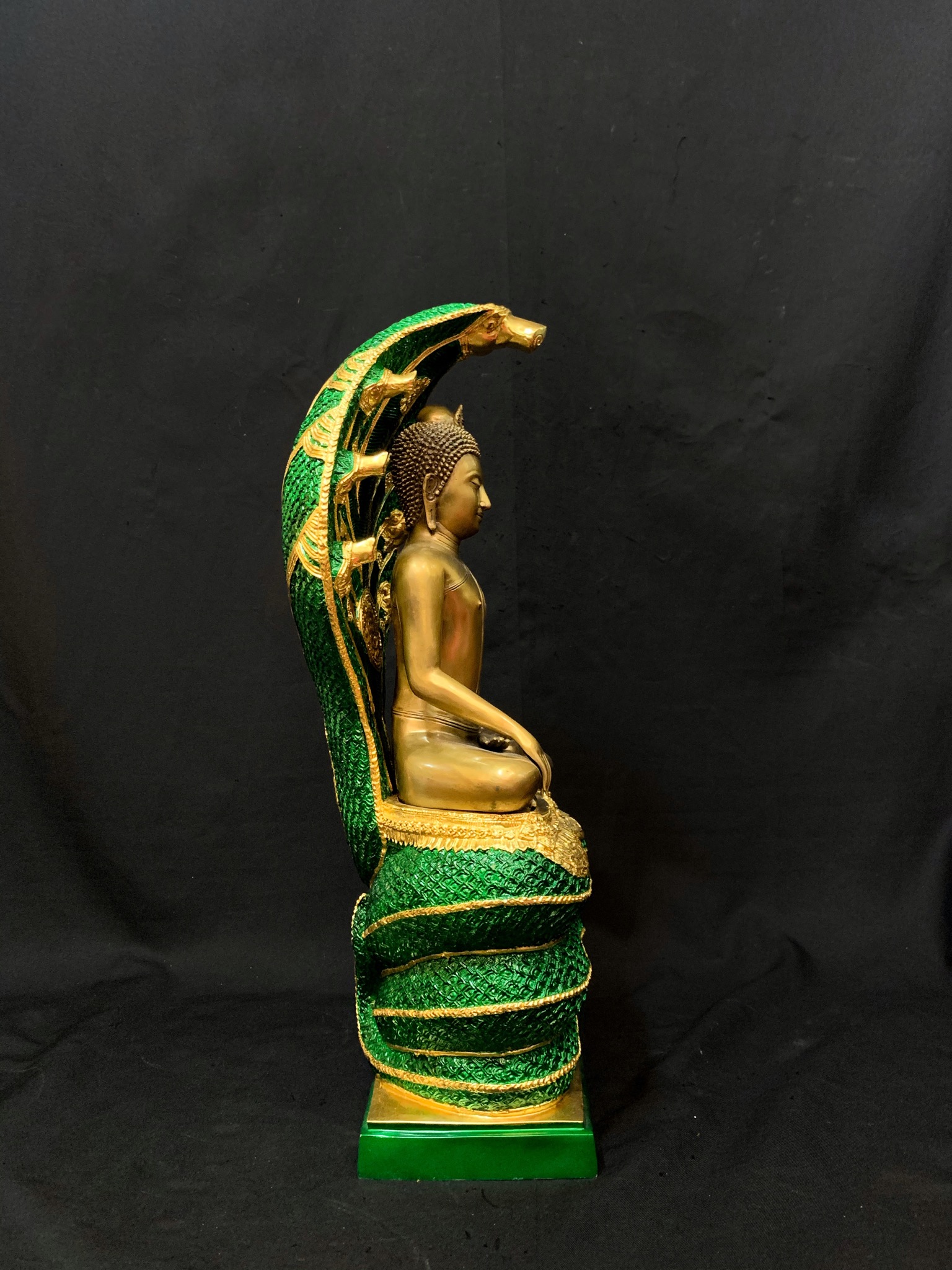 พระนาคปรก ปรกศรีวิชัย หน้าตัก 9 นิ้ว