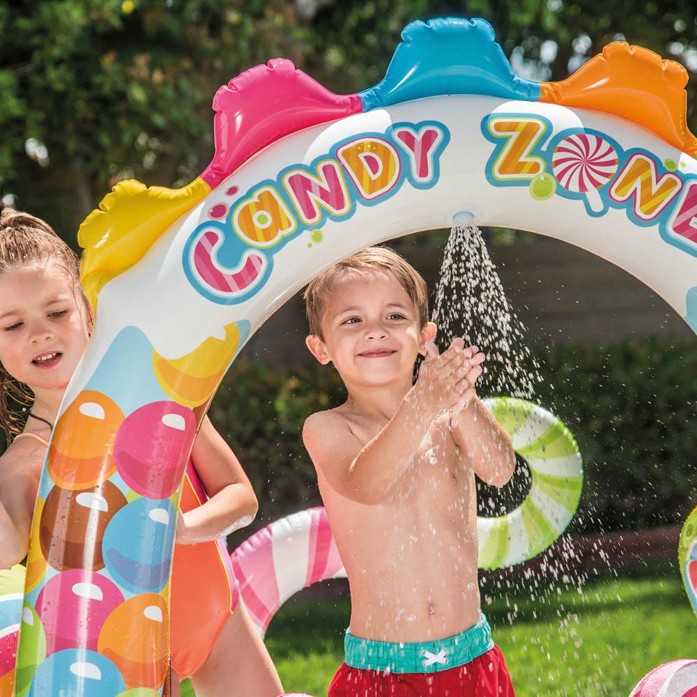 Intex สระน้ำสไลเดอร์ แคนดี้ โซน Intex Inflatable Candy Zone Play Centre Pool