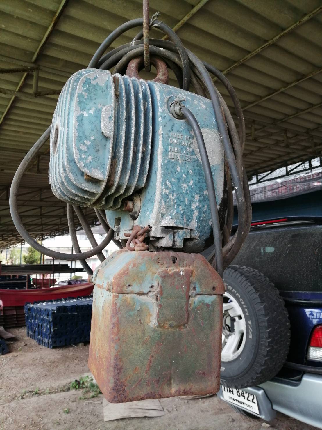 รอกโซ่ ไฟฟ้า DEAG 3 สาย 900 โล ชุด1