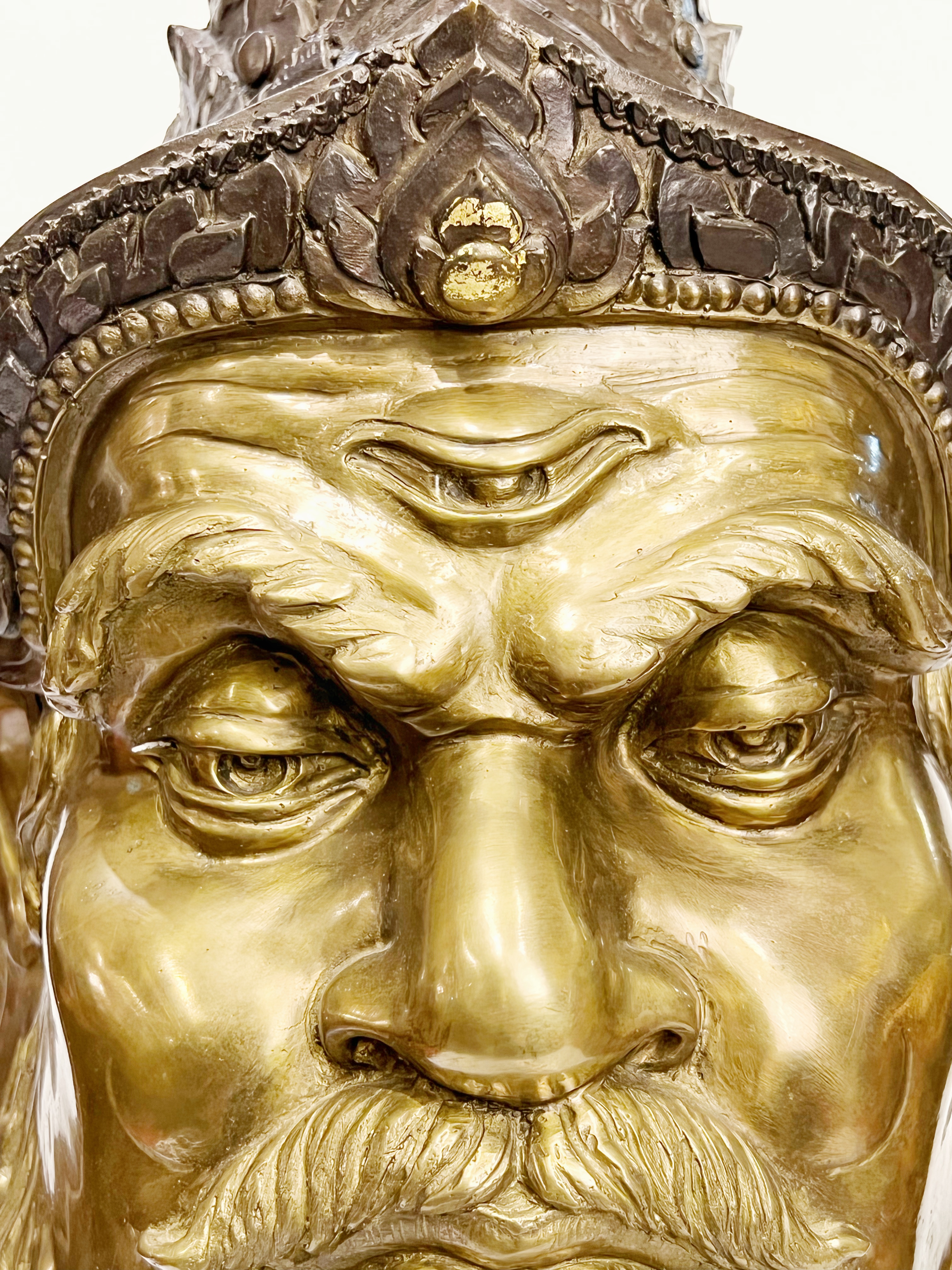 เศียร มหามุนีฤาษีตาไฟ ปู่ฤาษีตาไฟ