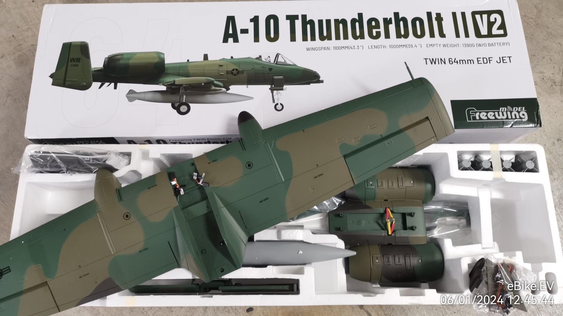 Twin 64 A-10 Thunderbolt II V2 By Freewing