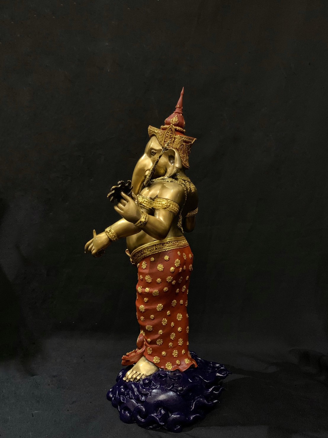 พระพิฆเนศ ปางเหนือเมฆ หน้าตัก 9 นิ้ว