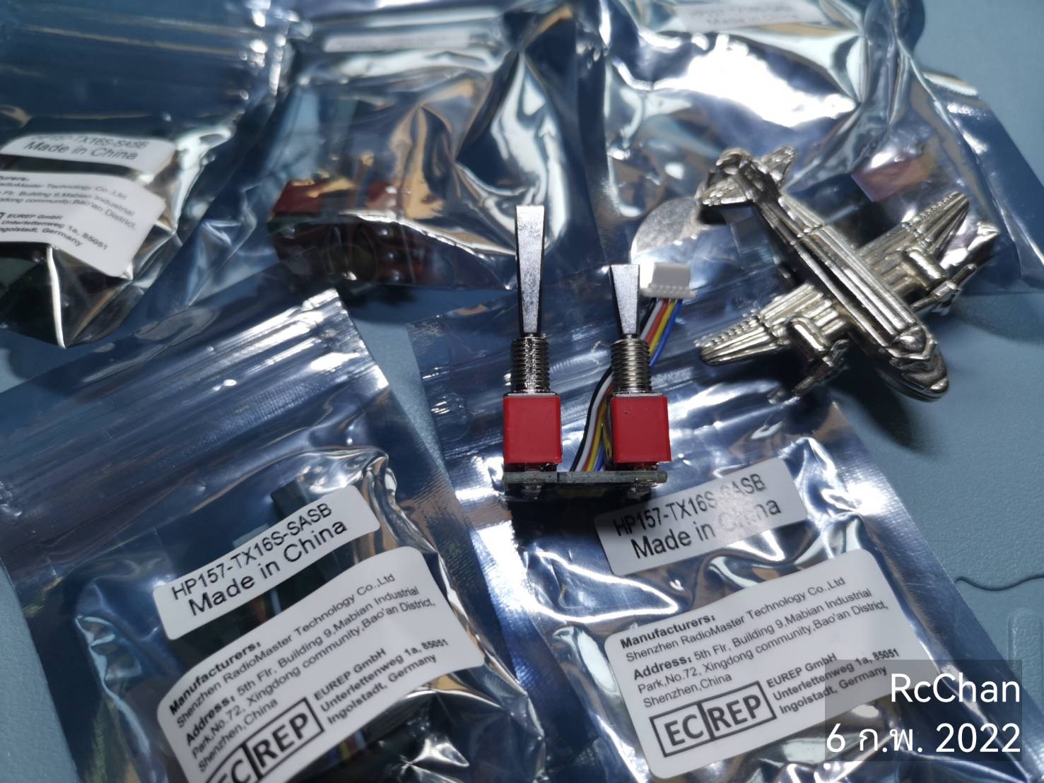 Radiomaster TX16S Switch SA-SB/ SC-SD/ SE-SF/ SG-SH ชุดละ 150.-